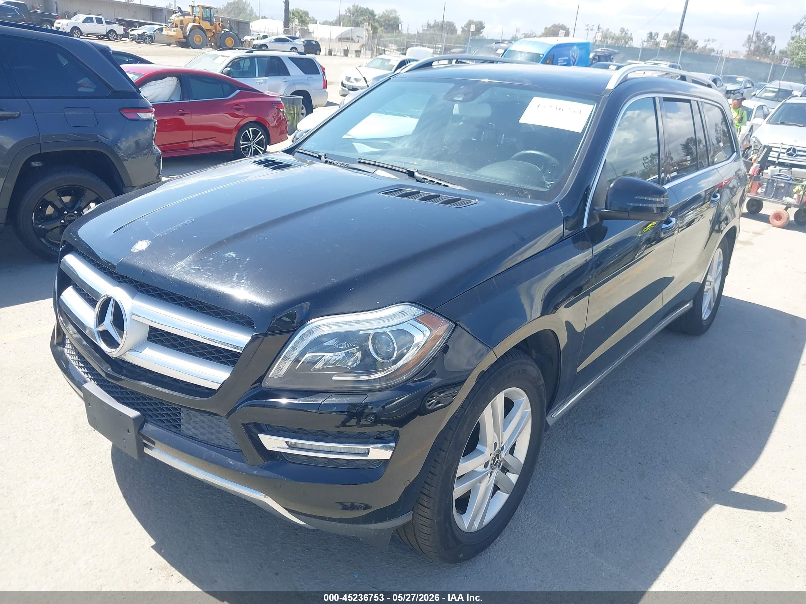 2015 Mercedes-benz Gl 350 Bluetec 4matic Черный vin: 4JGDF2EE5FA463671