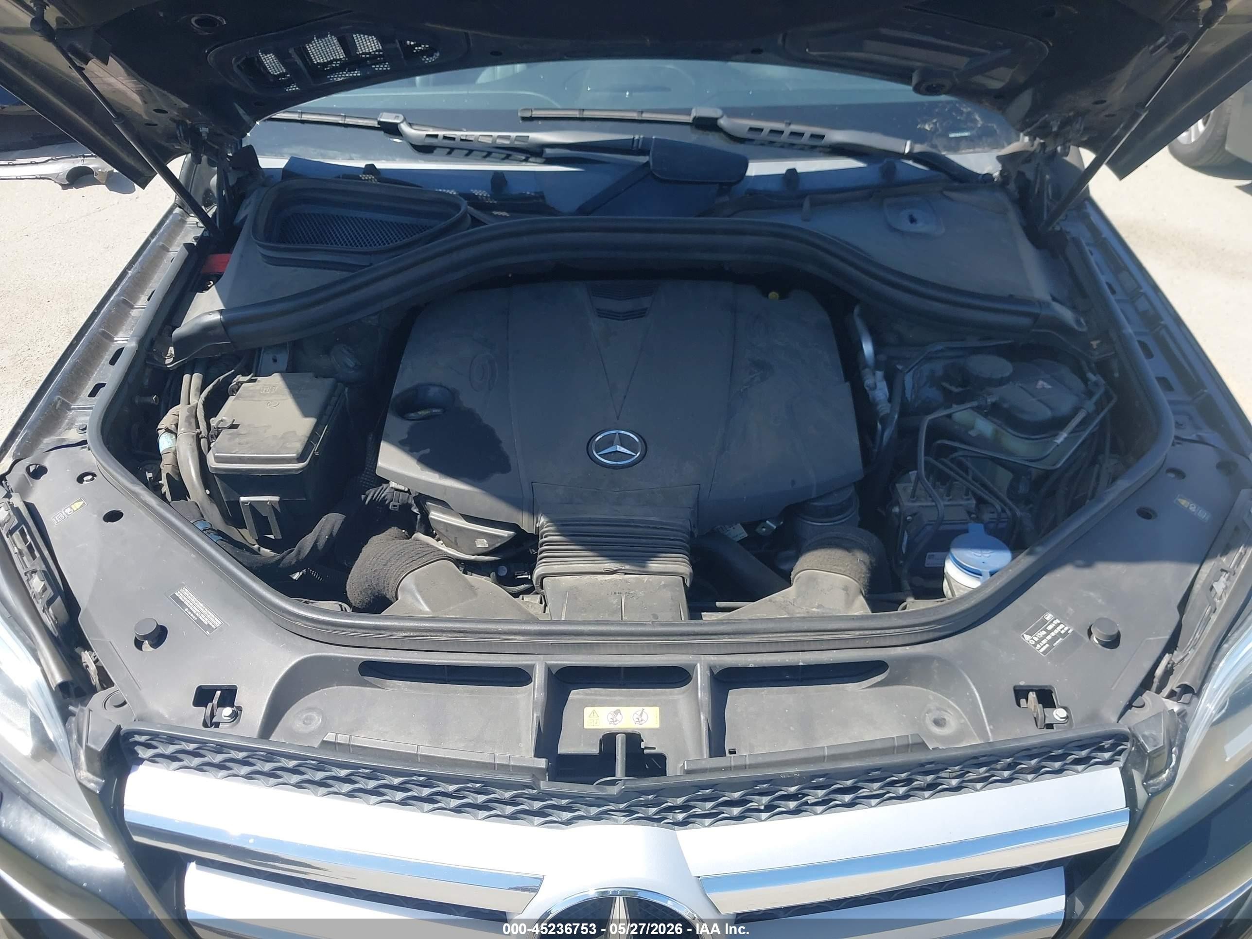 2015 Mercedes-benz Gl 350 Bluetec 4matic Черный vin: 4JGDF2EE5FA463671