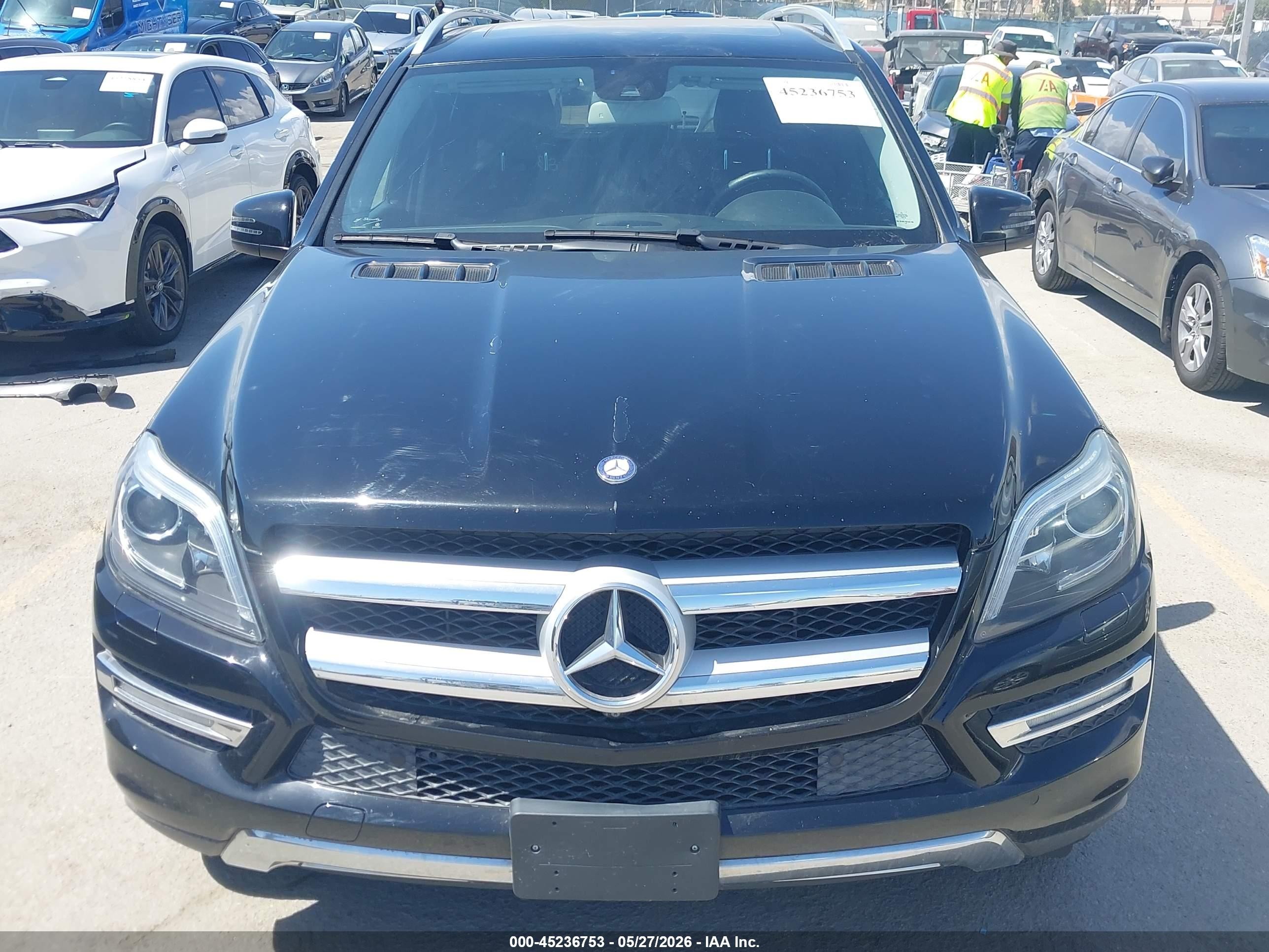 2015 Mercedes-benz Gl 350 Bluetec 4matic Черный vin: 4JGDF2EE5FA463671