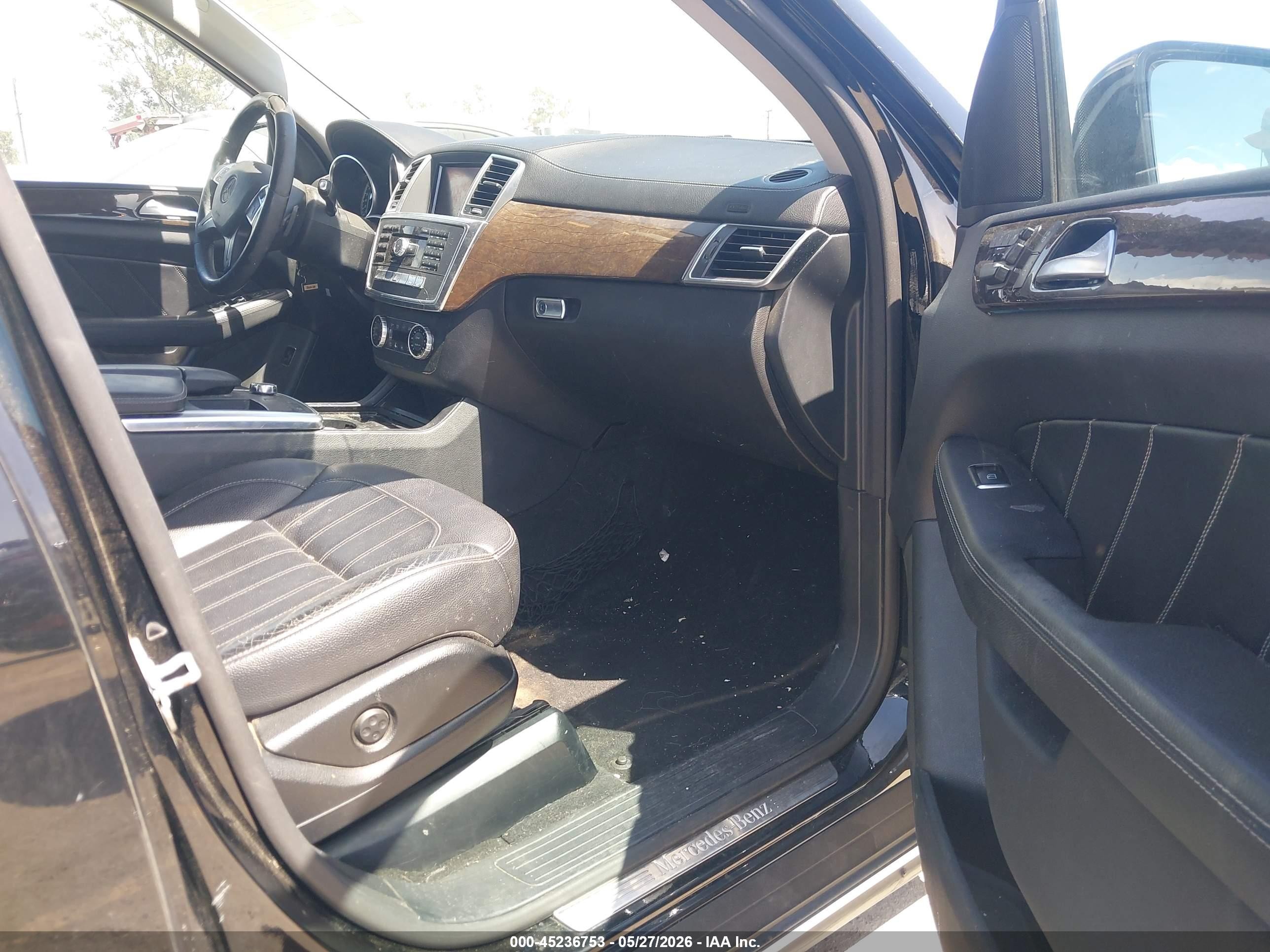 2015 Mercedes-benz Gl 350 Bluetec 4matic Черный vin: 4JGDF2EE5FA463671