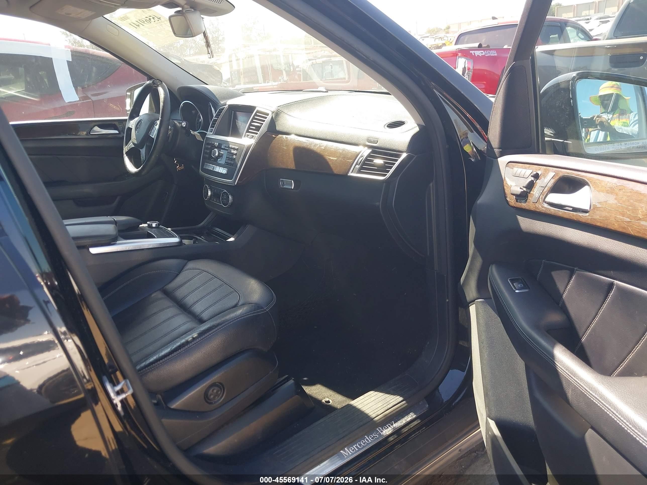 2015 Mercedes-benz Gl 350 Bluetec 4matic Black vin: 4JGDF2EE5FA463671