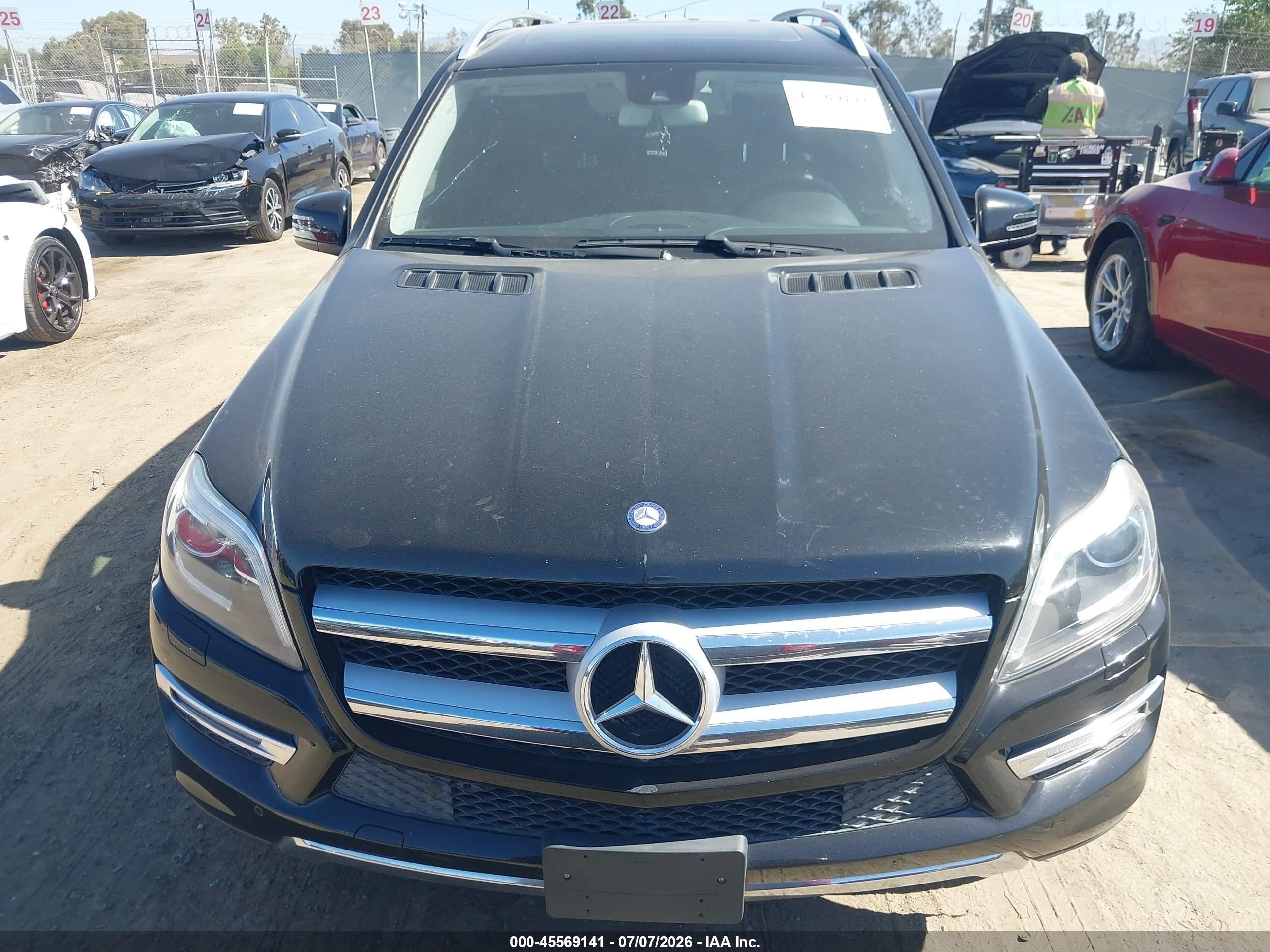2015 Mercedes-benz Gl 350 Bluetec 4matic Black vin: 4JGDF2EE5FA463671