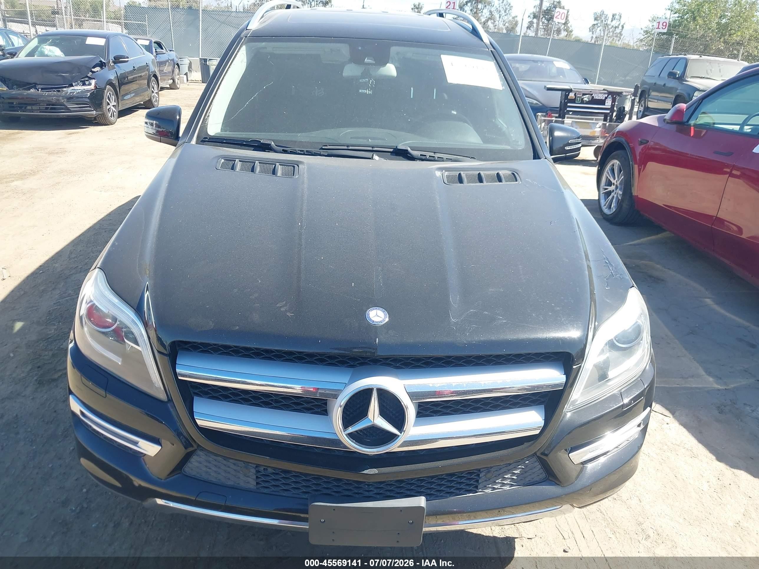 2015 Mercedes-benz Gl 350 Bluetec 4matic Black vin: 4JGDF2EE5FA463671