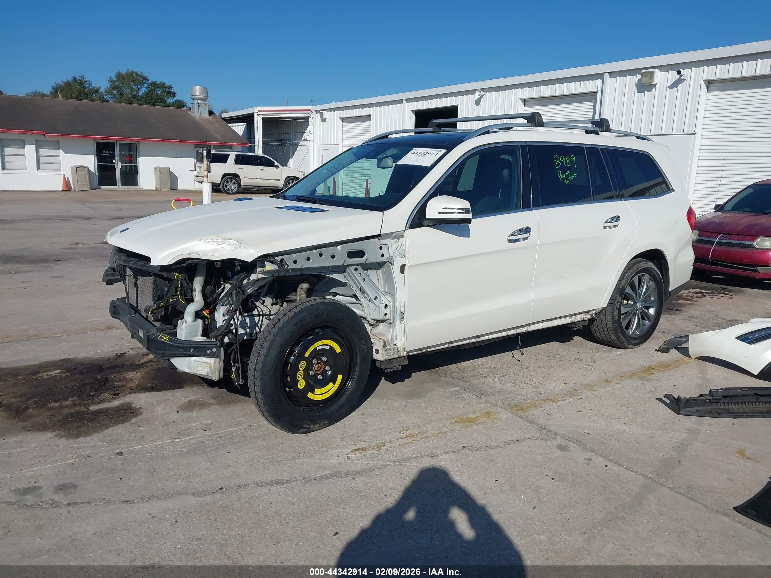 2015 Mercedes-benz Gl 350 Bluetec 4matic Белый vin: 4JGDF2EE5FA529328