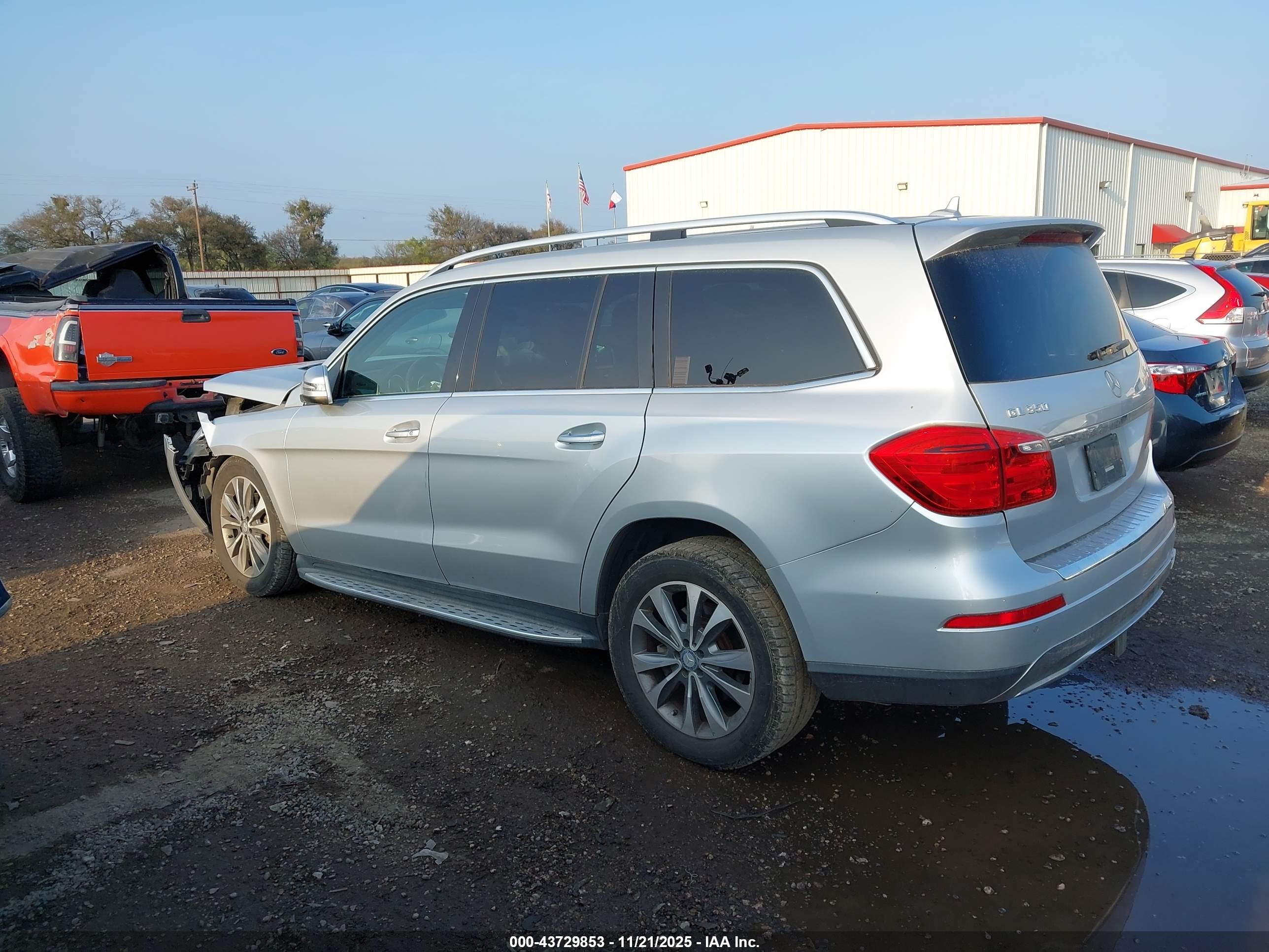2015 Mercedes-benz Gl 350 Bluetec 4matic Серебряный vin: 4JGDF2EE5FA608868