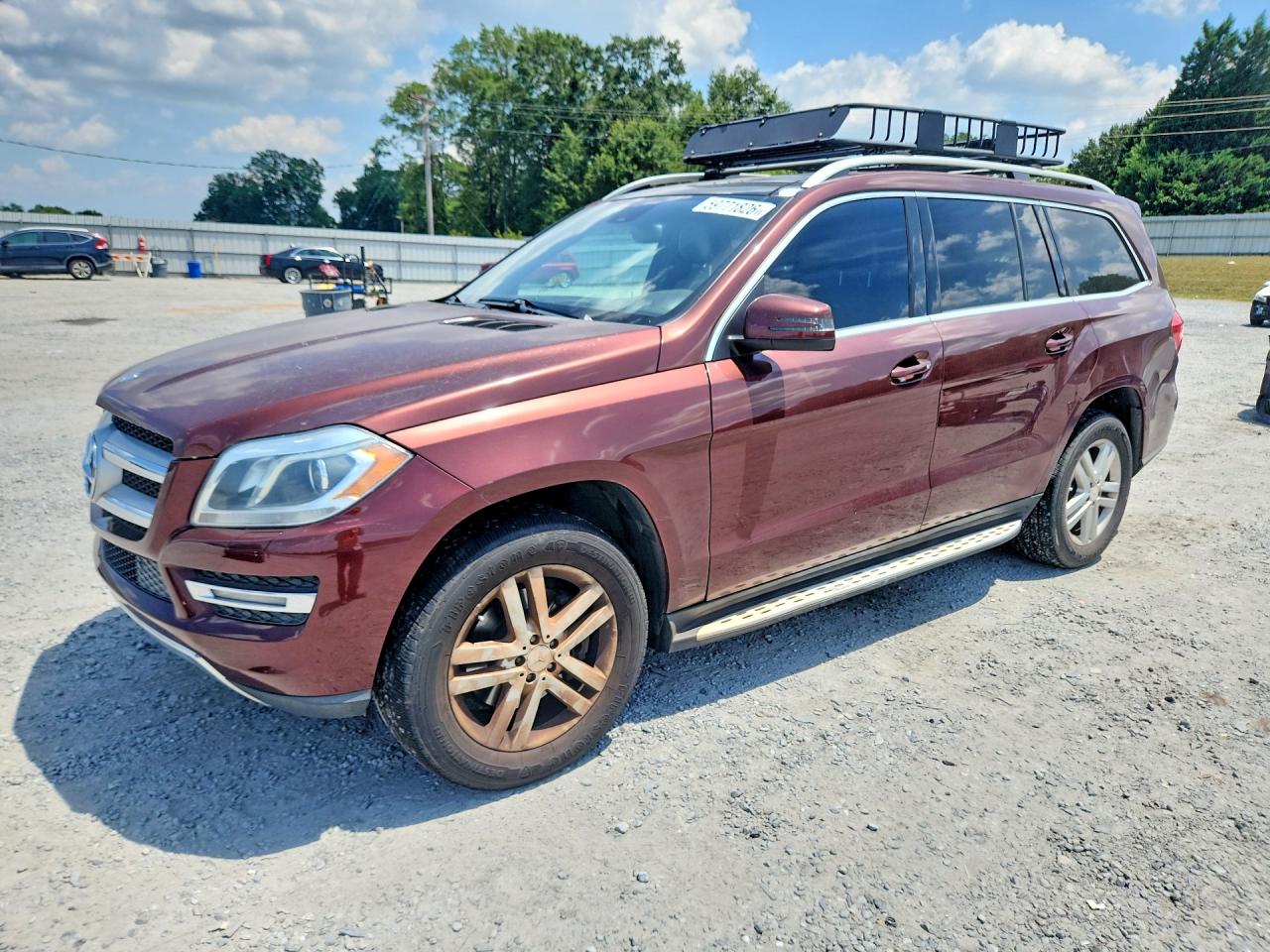 2013 Mercedes-benz Gl 350 Bluetec Maroon vin: 4JGDF2EE6DA230945