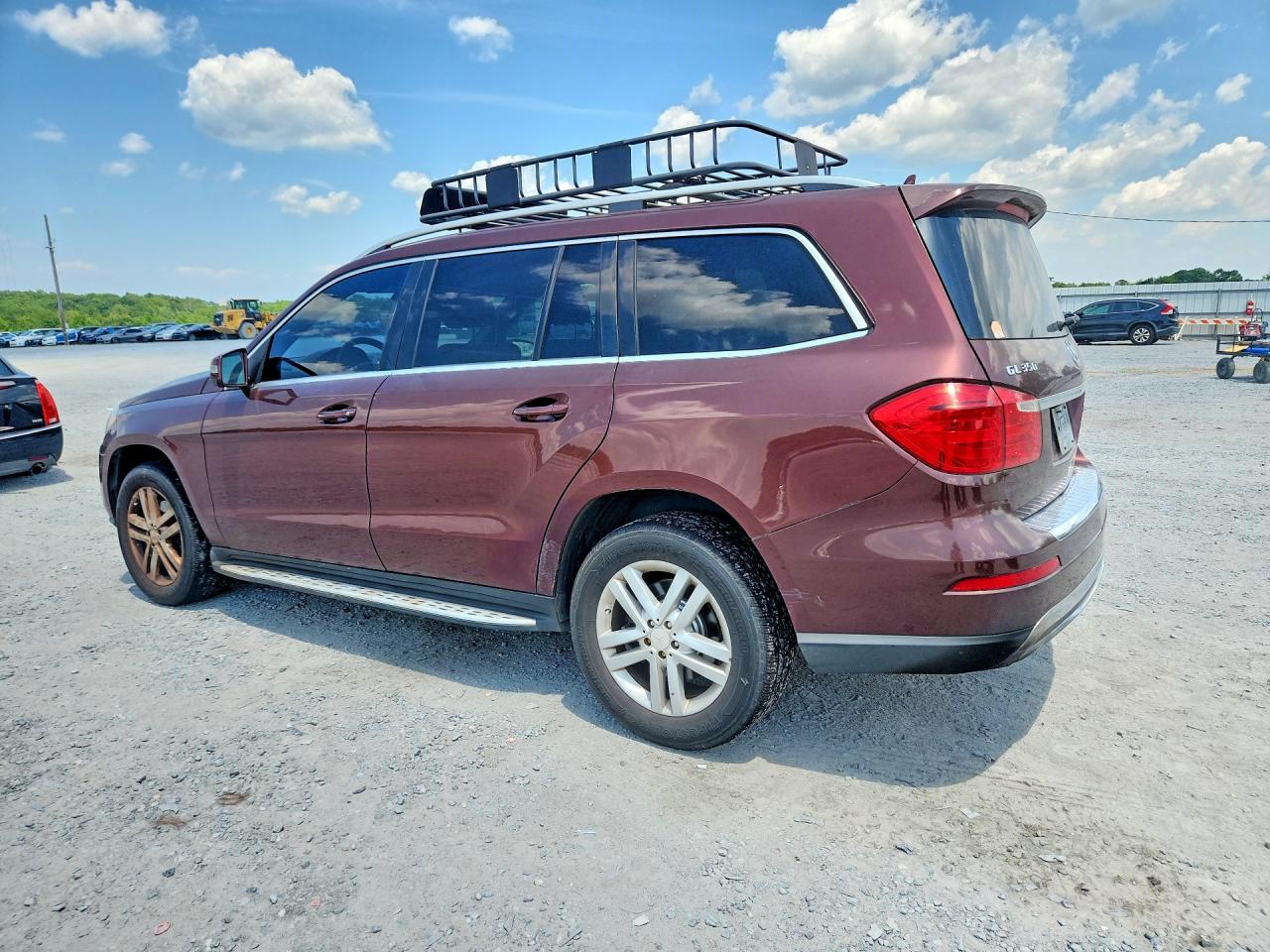 2013 Mercedes-benz Gl 350 Bluetec Maroon vin: 4JGDF2EE6DA230945