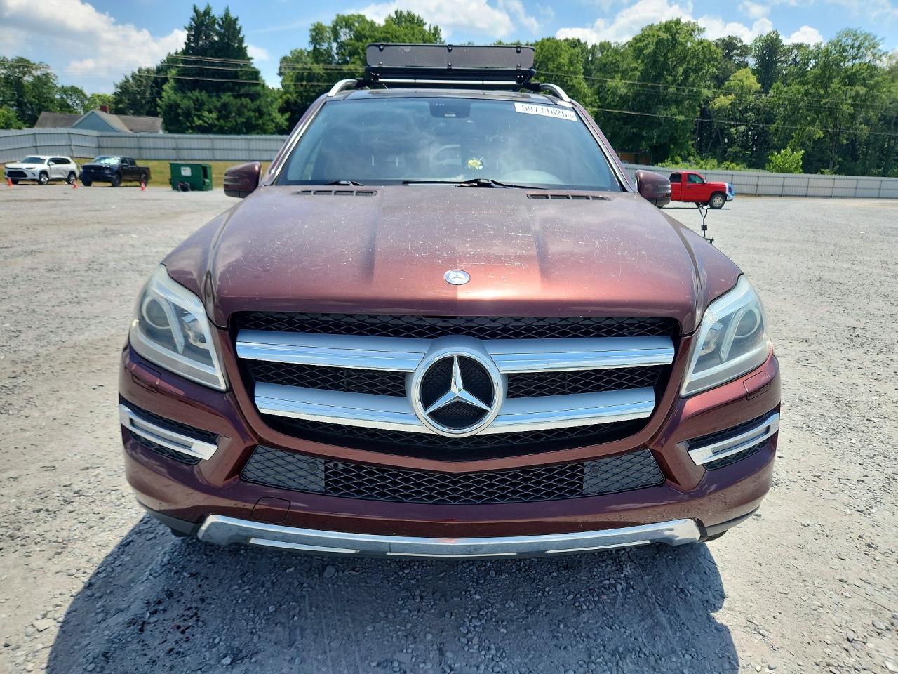 2013 Mercedes-benz Gl 350 Bluetec Maroon vin: 4JGDF2EE6DA230945