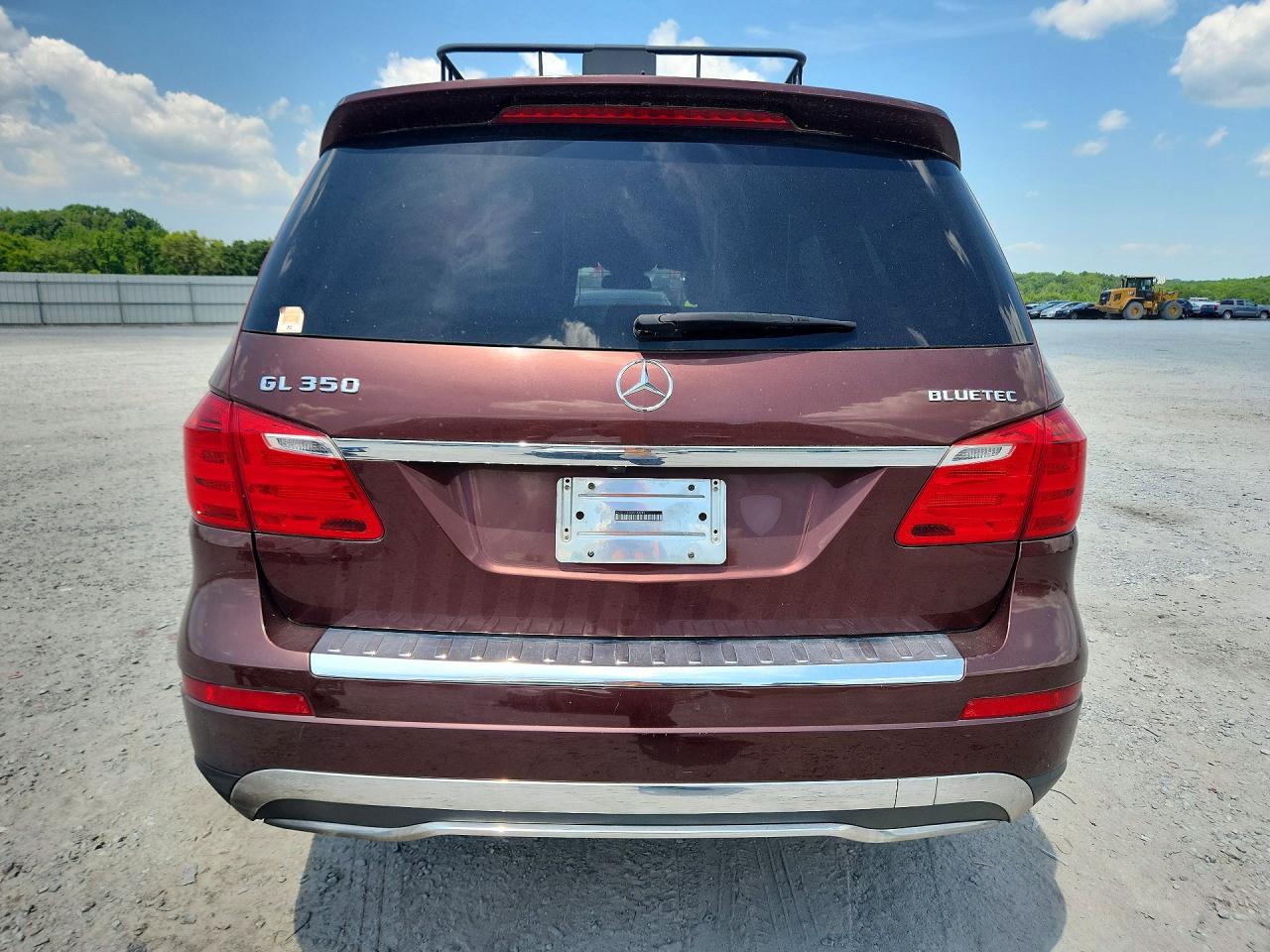 2013 Mercedes-benz Gl 350 Bluetec Maroon vin: 4JGDF2EE6DA230945