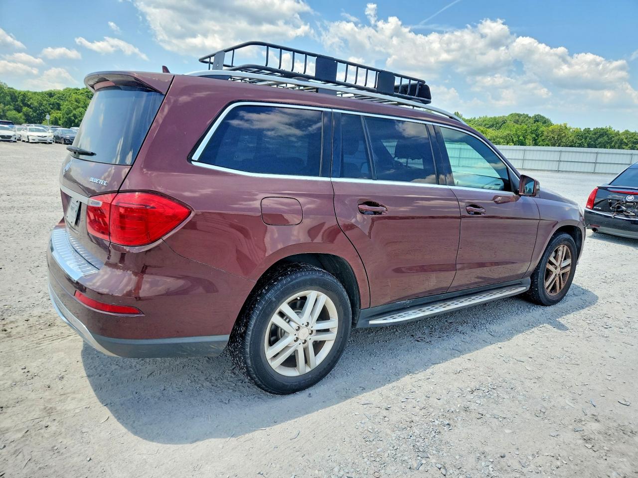 2013 Mercedes-benz Gl 350 Bluetec Maroon vin: 4JGDF2EE6DA230945