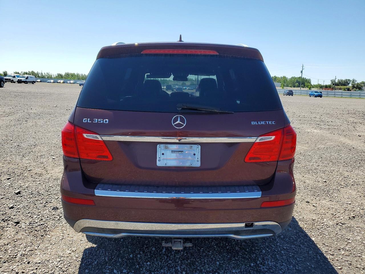 2014 Mercedes-benz Gl 350 Bluetec Maroon vin: 4JGDF2EE6EA388803