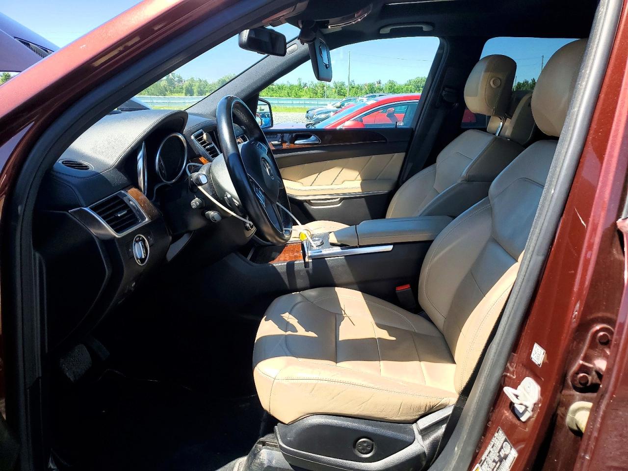 2014 Mercedes-benz Gl 350 Bluetec Maroon vin: 4JGDF2EE6EA388803
