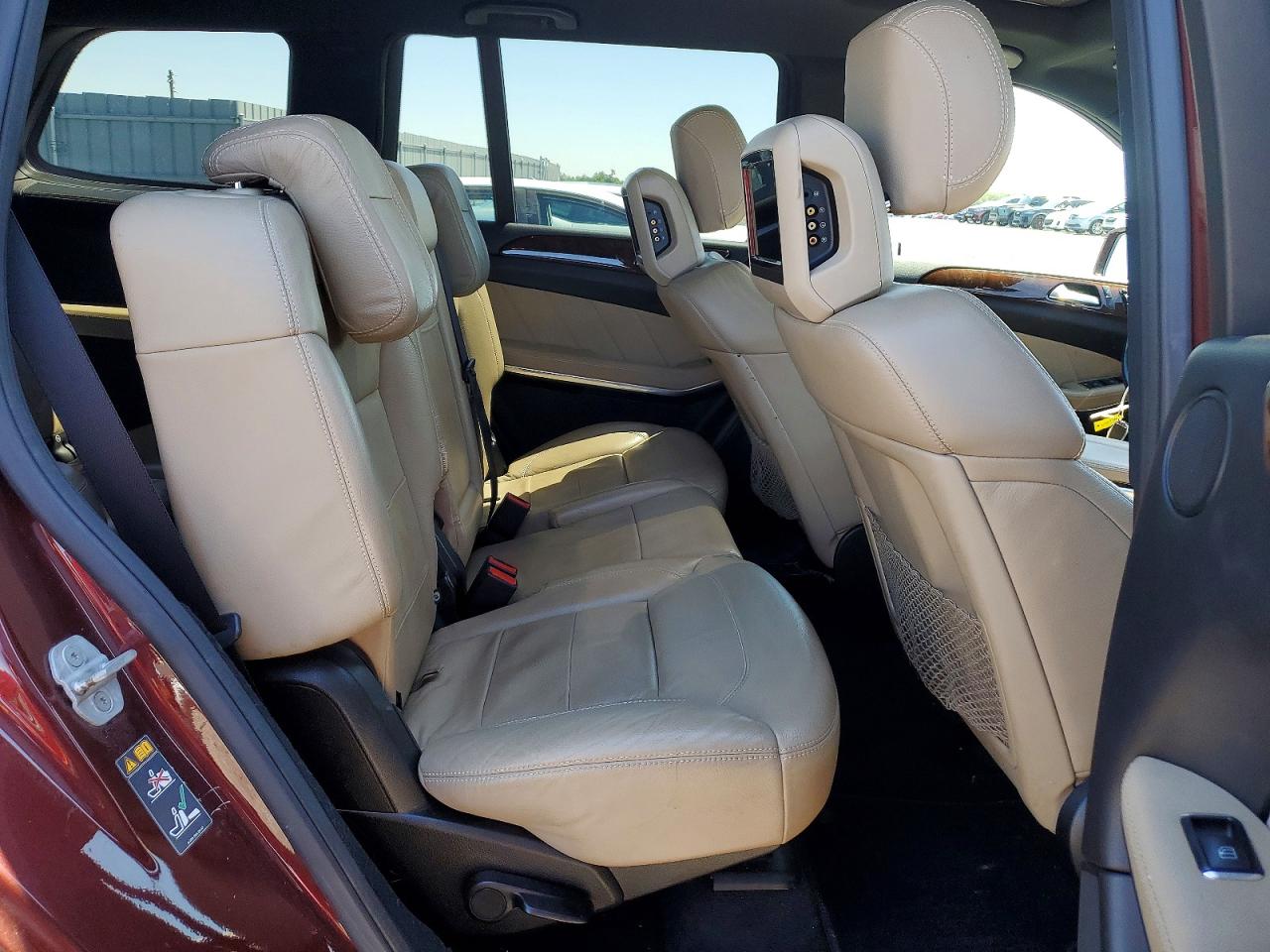 2014 Mercedes-benz Gl 350 Bluetec Maroon vin: 4JGDF2EE6EA388803