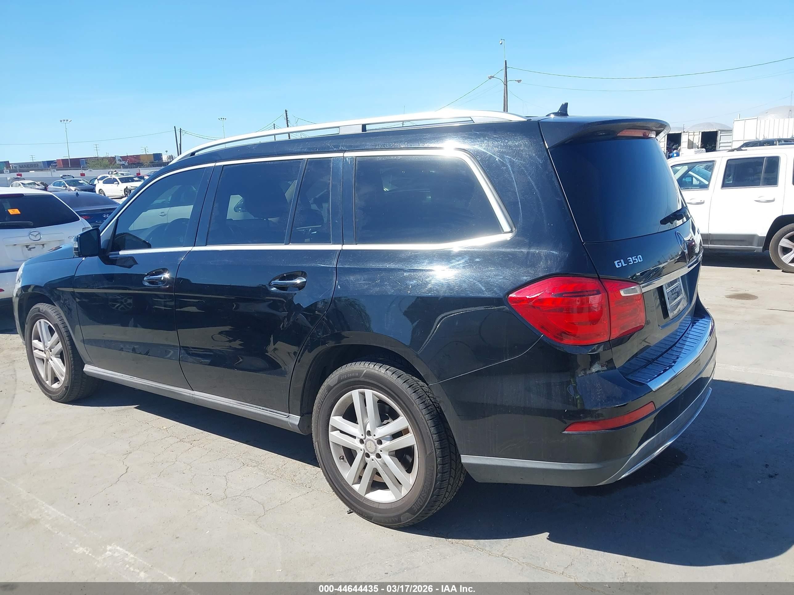 2015 Mercedes-benz Gl 350 Bluetec 4matic Black vin: 4JGDF2EE6FA473920