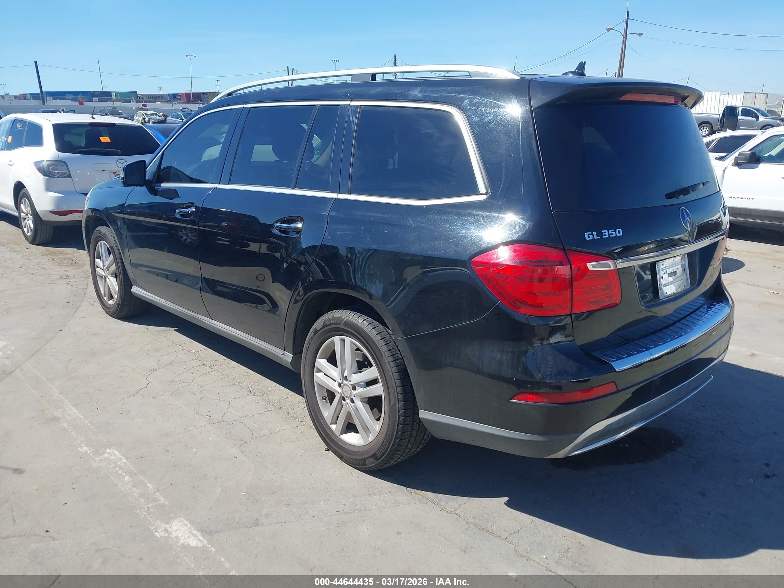 2015 Mercedes-benz Gl 350 Bluetec 4matic Black vin: 4JGDF2EE6FA473920