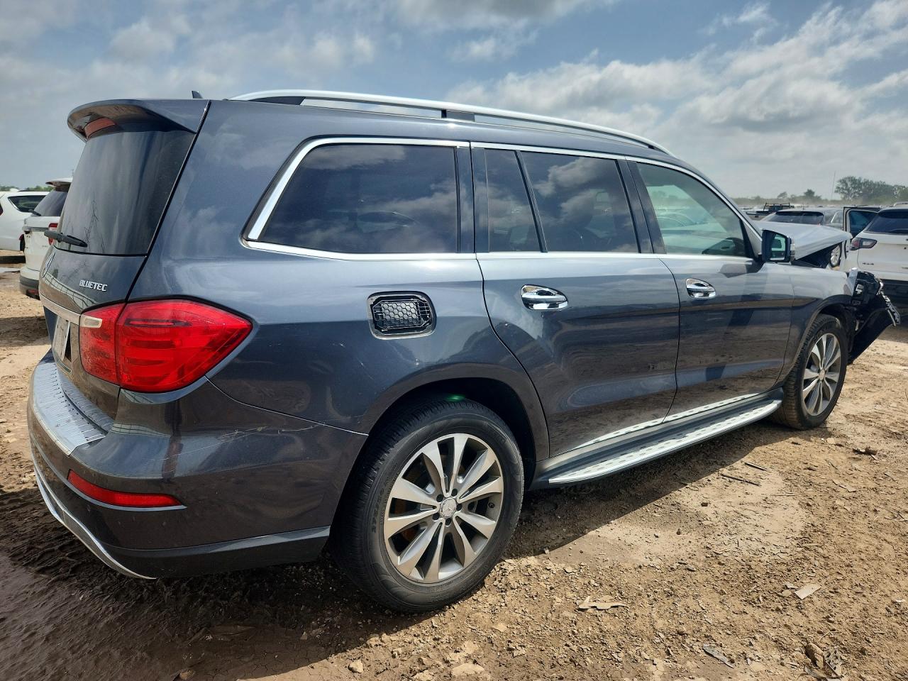 2015 Mercedes-benz Gl 350 Bluetec Gray vin: 4JGDF2EE6FA516071