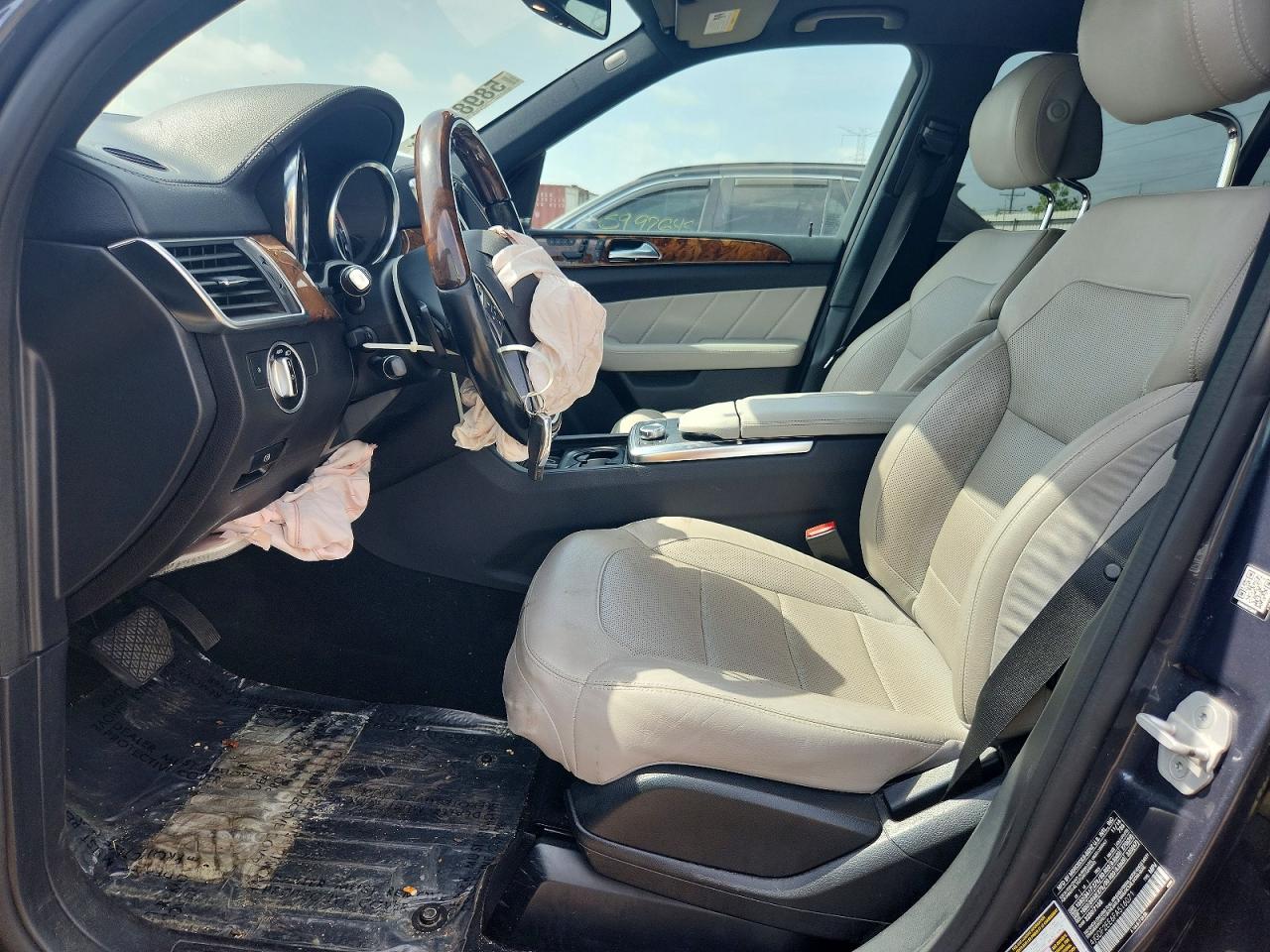 2015 Mercedes-benz Gl 350 Bluetec Gray vin: 4JGDF2EE6FA516071