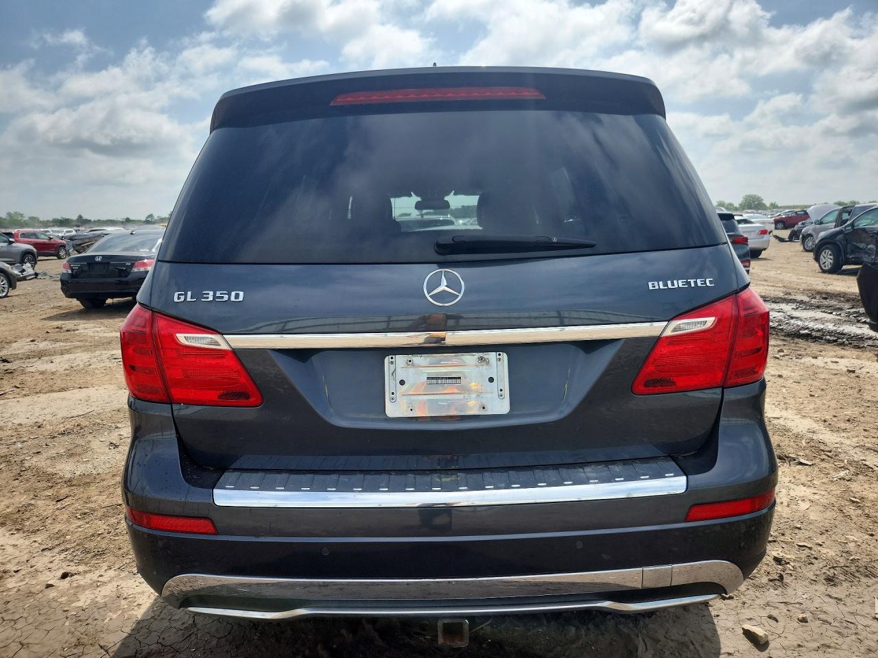 2015 Mercedes-benz Gl 350 Bluetec Gray vin: 4JGDF2EE6FA516071