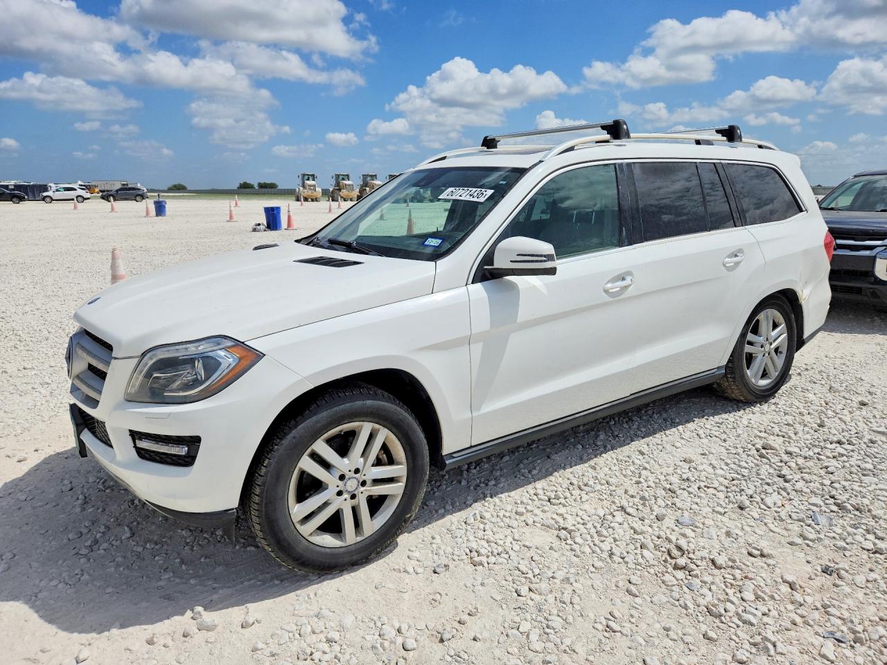 2015 Mercedes-benz Gl 350 Bluetec White vin: 4JGDF2EE6FA531332