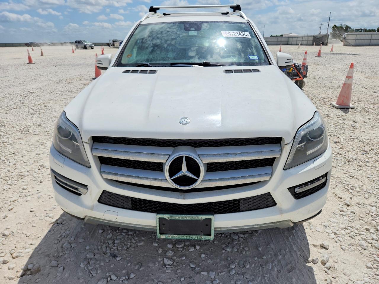 2015 Mercedes-benz Gl 350 Bluetec White vin: 4JGDF2EE6FA531332