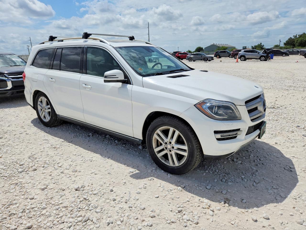 2015 Mercedes-benz Gl 350 Bluetec White vin: 4JGDF2EE6FA531332