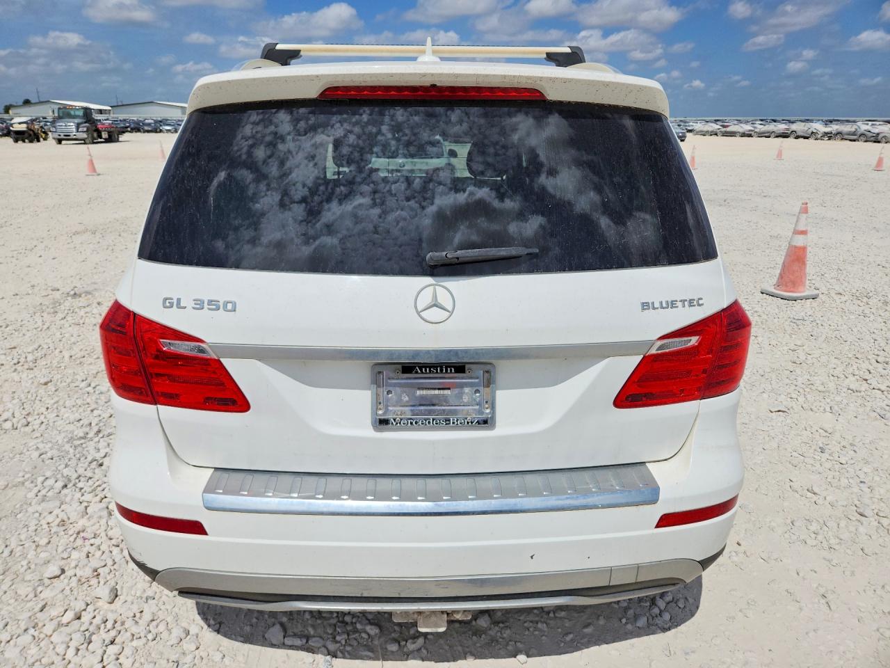 2015 Mercedes-benz Gl 350 Bluetec White vin: 4JGDF2EE6FA531332