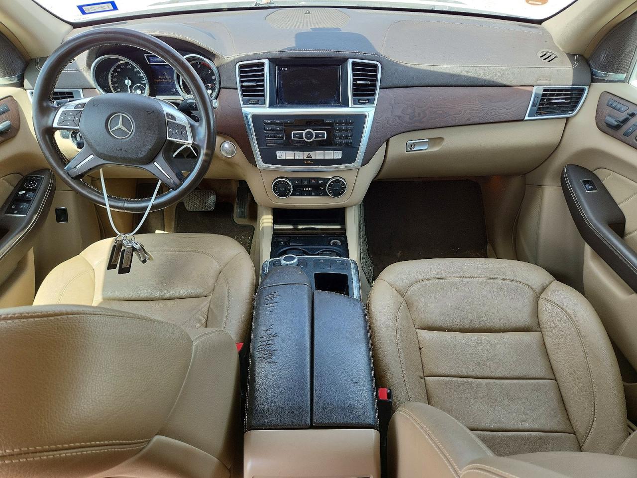 2015 Mercedes-benz Gl 350 Bluetec White vin: 4JGDF2EE6FA531332