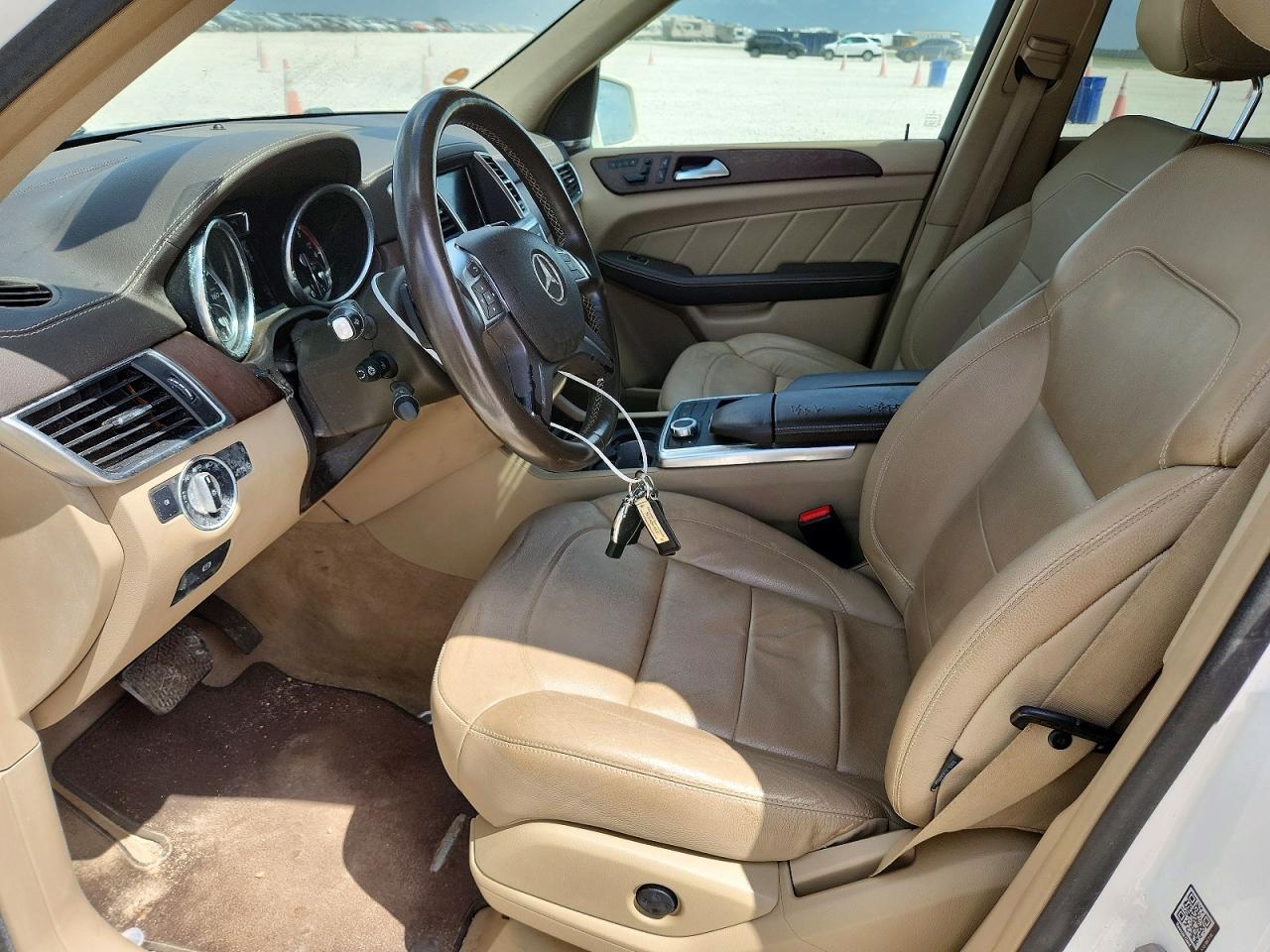 2015 Mercedes-benz Gl 350 Bluetec White vin: 4JGDF2EE6FA531332