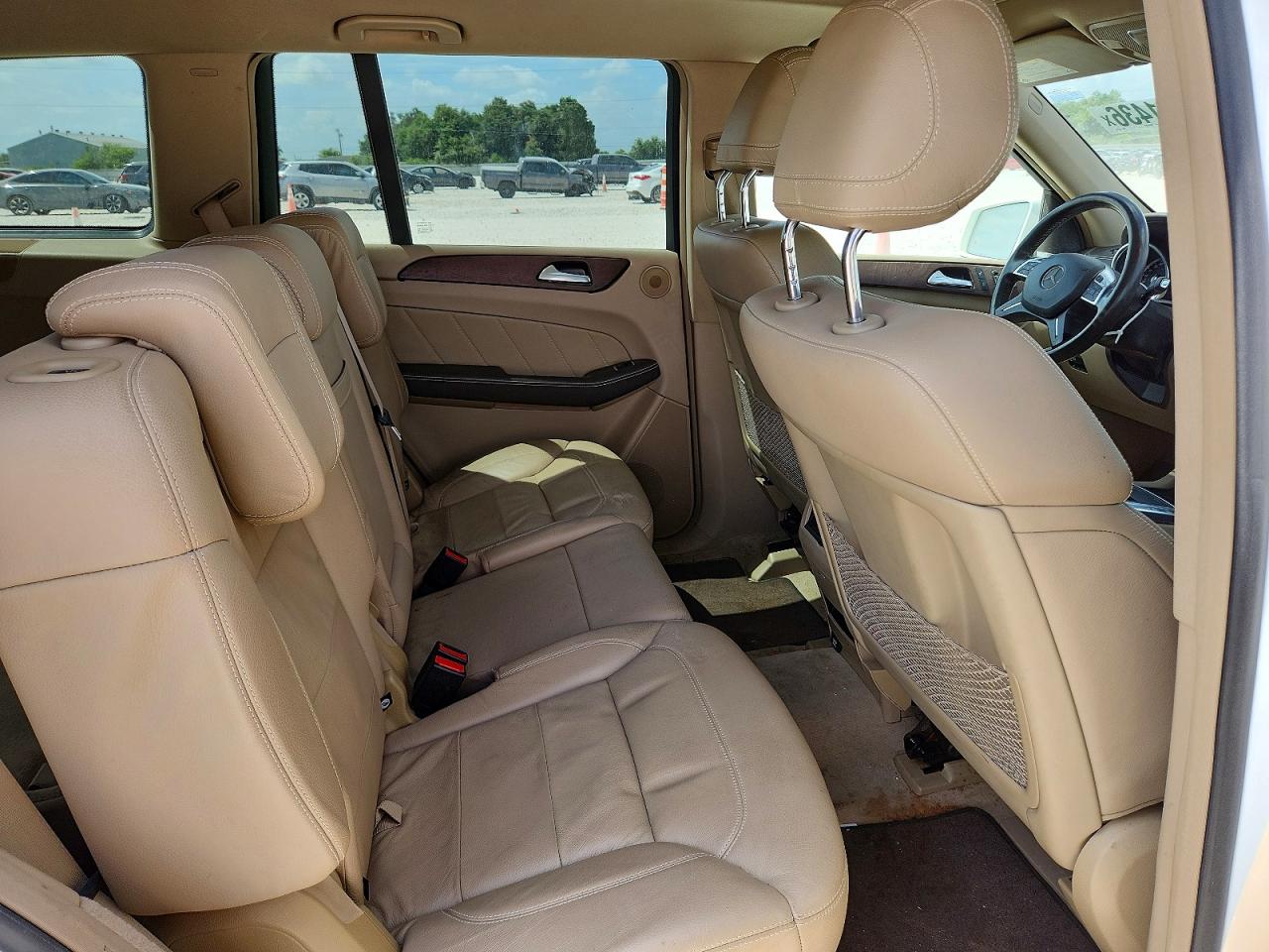 2015 Mercedes-benz Gl 350 Bluetec White vin: 4JGDF2EE6FA531332