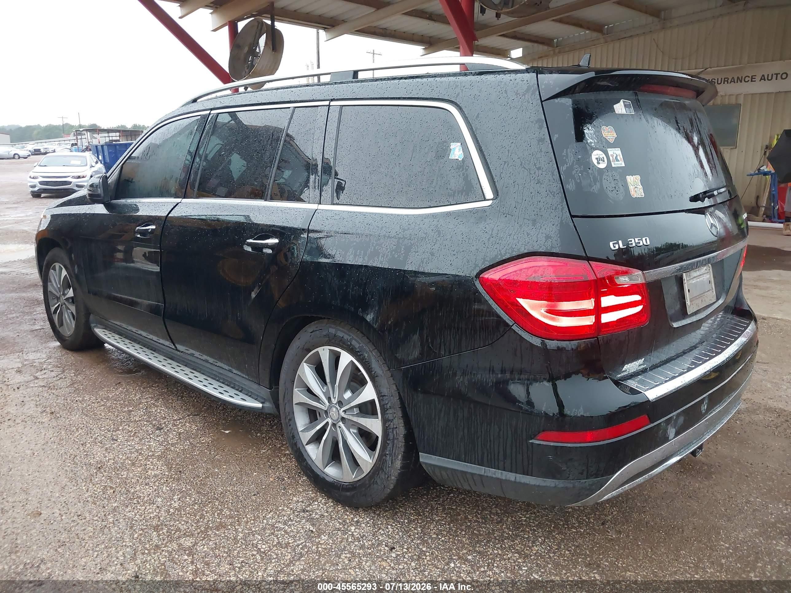 2015 Mercedes-benz Gl 350 Bluetec 4matic Black vin: 4JGDF2EE6FA574911