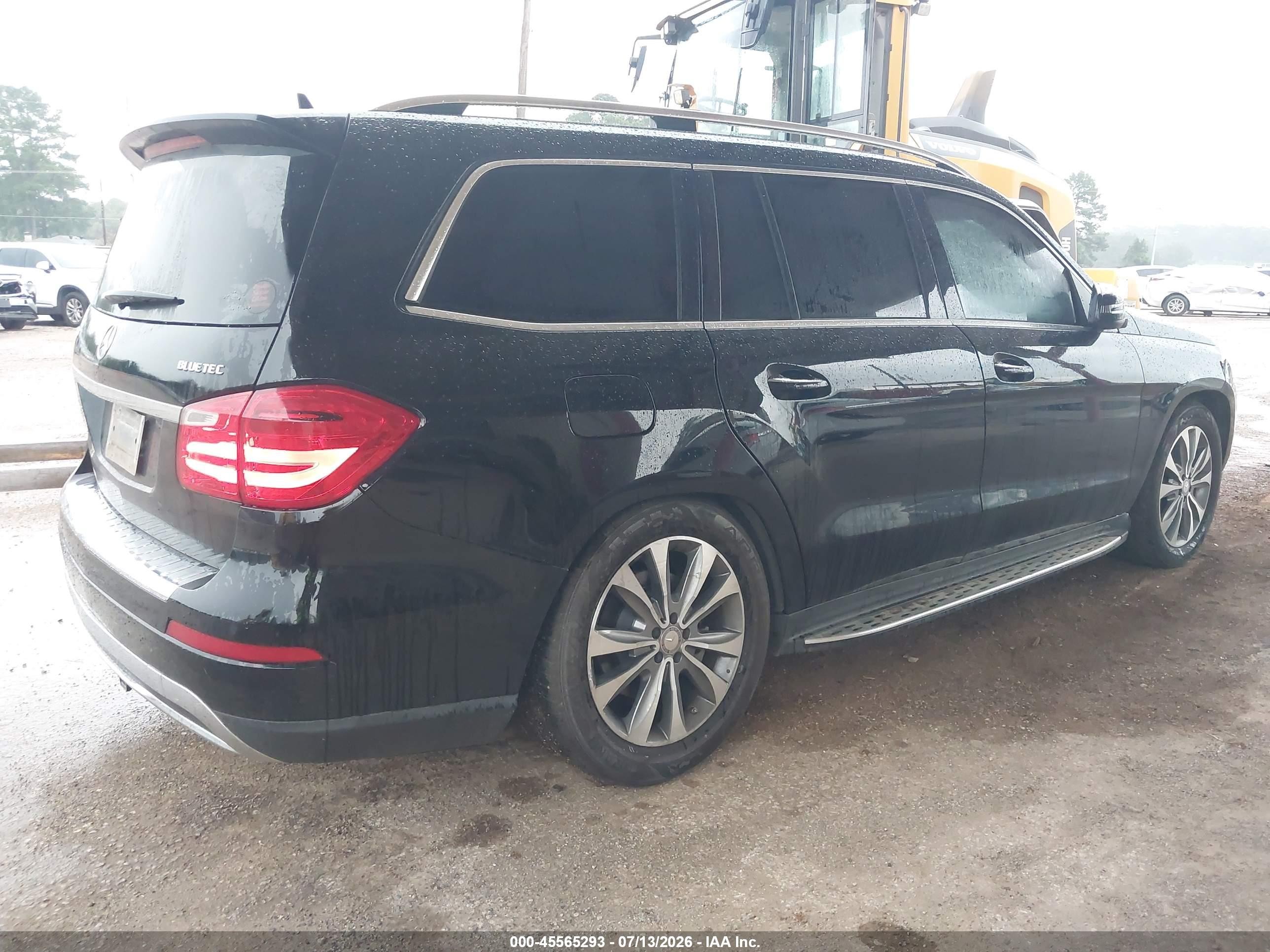 2015 Mercedes-benz Gl 350 Bluetec 4matic Black vin: 4JGDF2EE6FA574911