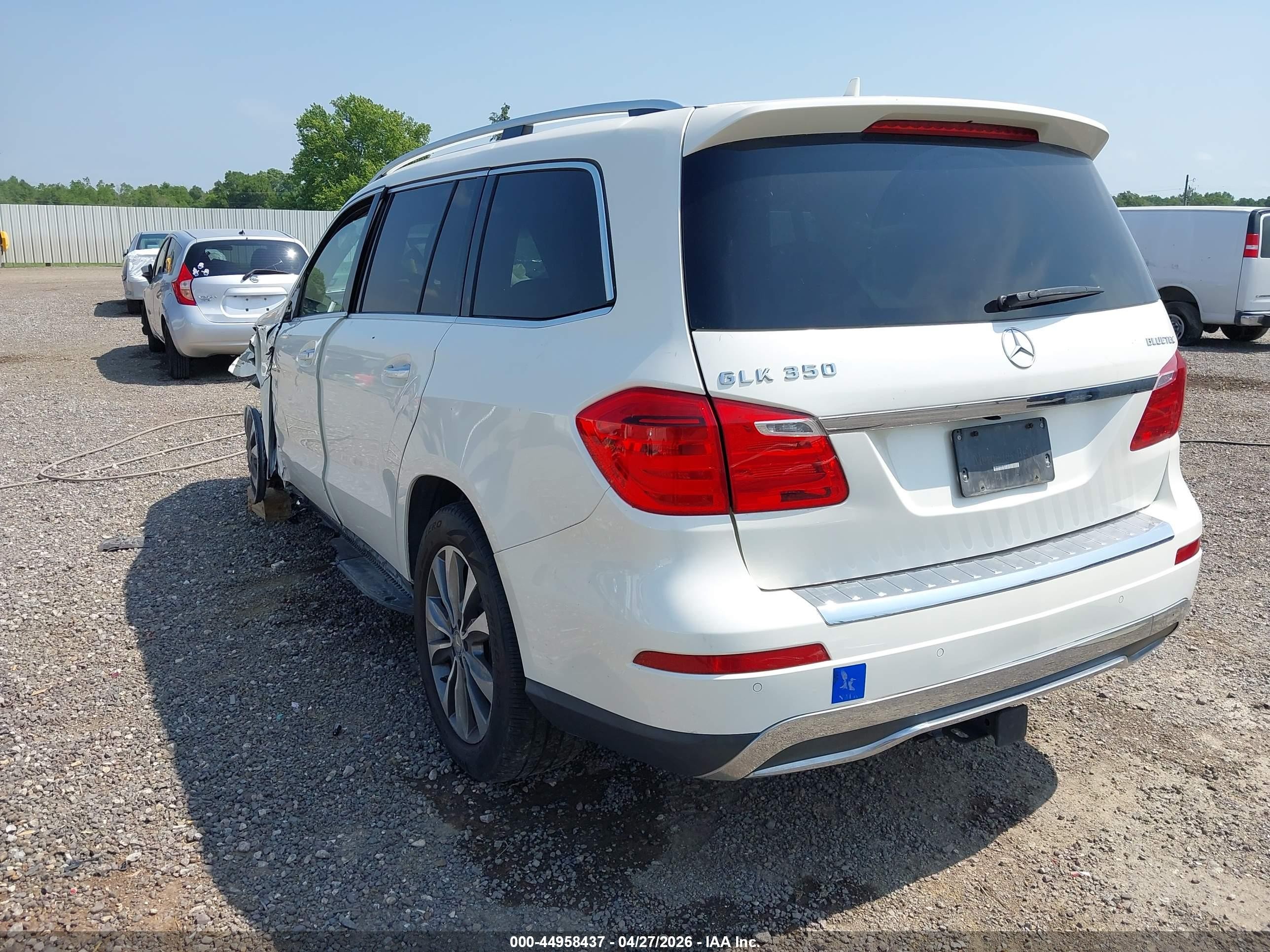 2015 Mercedes-benz Gl 350 Bluetec 4matic White vin: 4JGDF2EE6FA584919