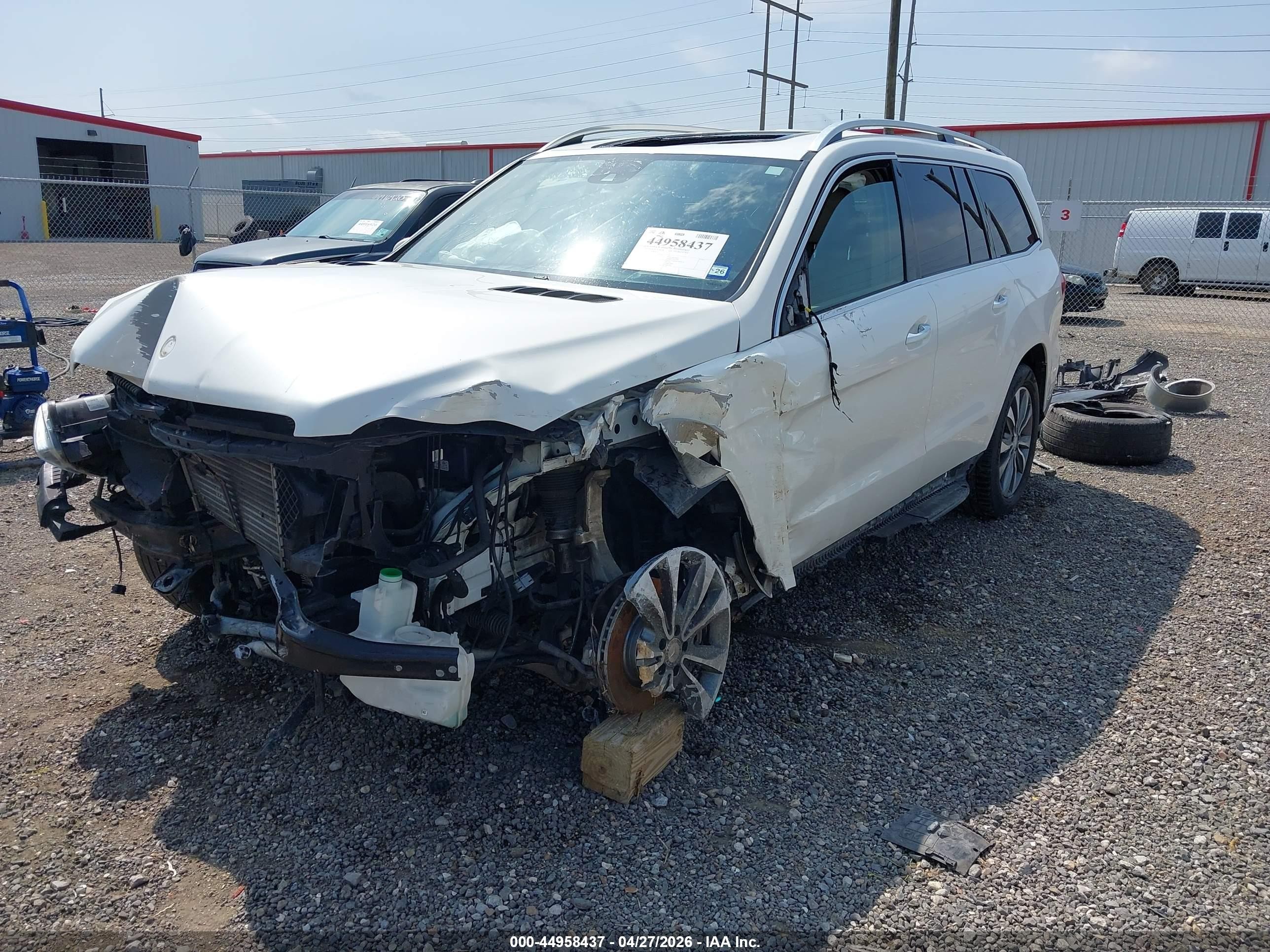 2015 Mercedes-benz Gl 350 Bluetec 4matic White vin: 4JGDF2EE6FA584919