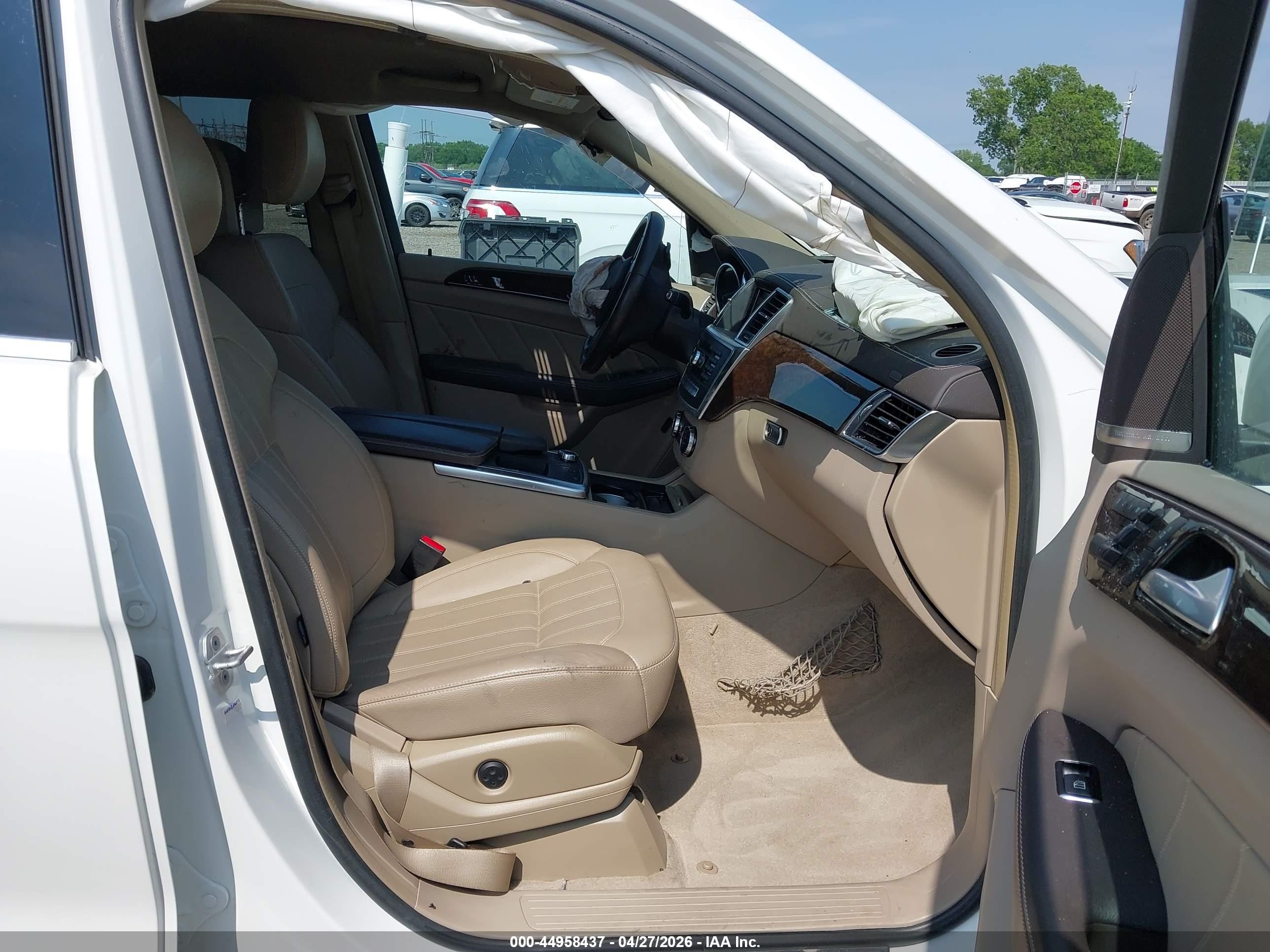 2015 Mercedes-benz Gl 350 Bluetec 4matic White vin: 4JGDF2EE6FA584919