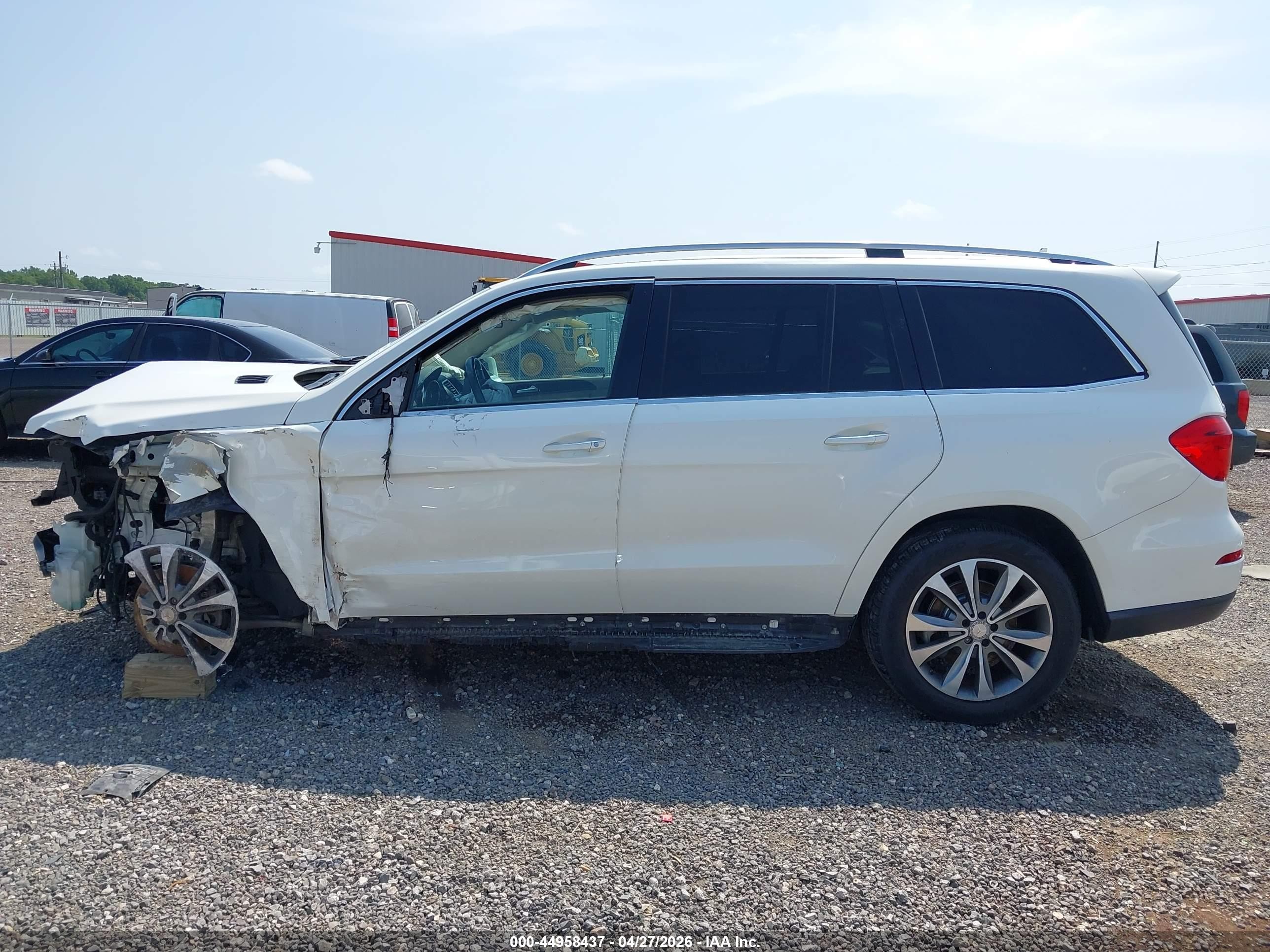 2015 Mercedes-benz Gl 350 Bluetec 4matic White vin: 4JGDF2EE6FA584919