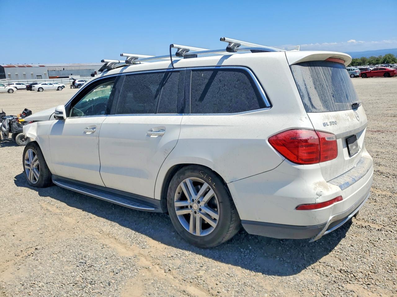 2015 Mercedes-benz Gl 350 Bluetec White vin: 4JGDF2EE6FA607728