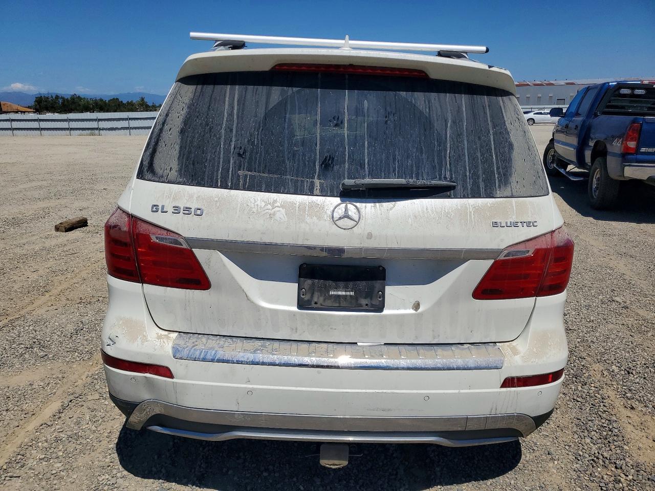 2015 Mercedes-benz Gl 350 Bluetec White vin: 4JGDF2EE6FA607728