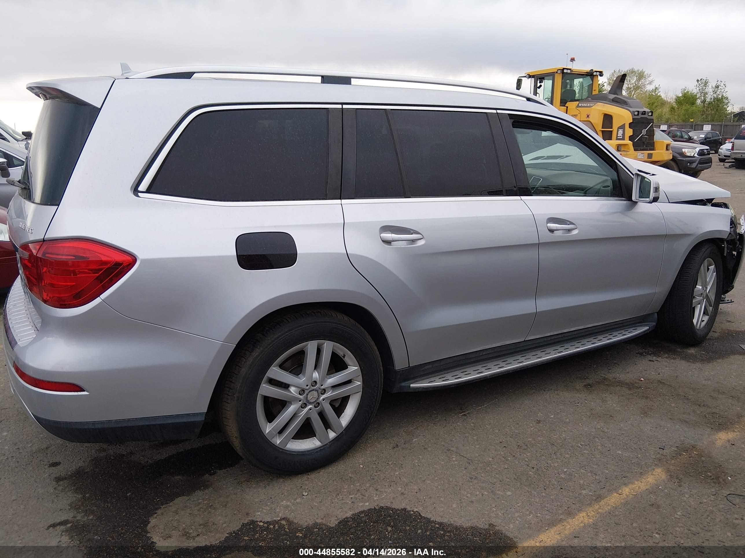 2013 Mercedes-benz Gl 350 Bluetec 4matic Silver vin: 4JGDF2EE7DA085558
