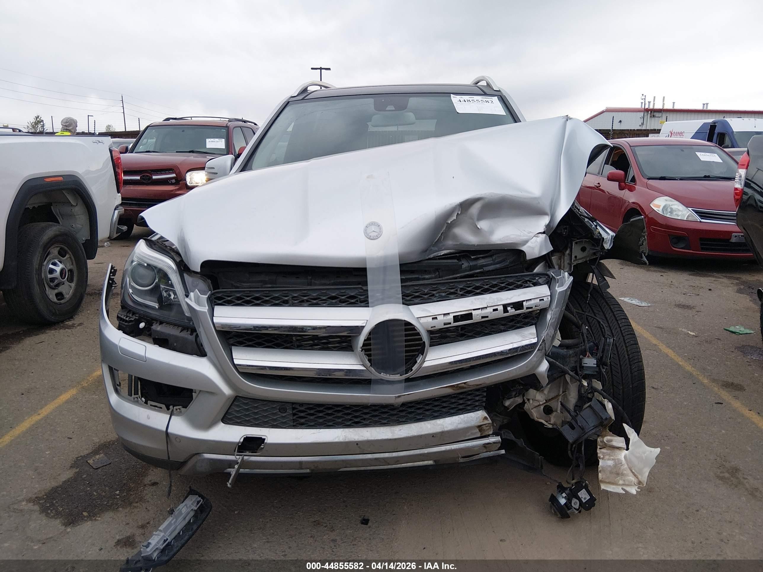 2013 Mercedes-benz Gl 350 Bluetec 4matic Silver vin: 4JGDF2EE7DA085558