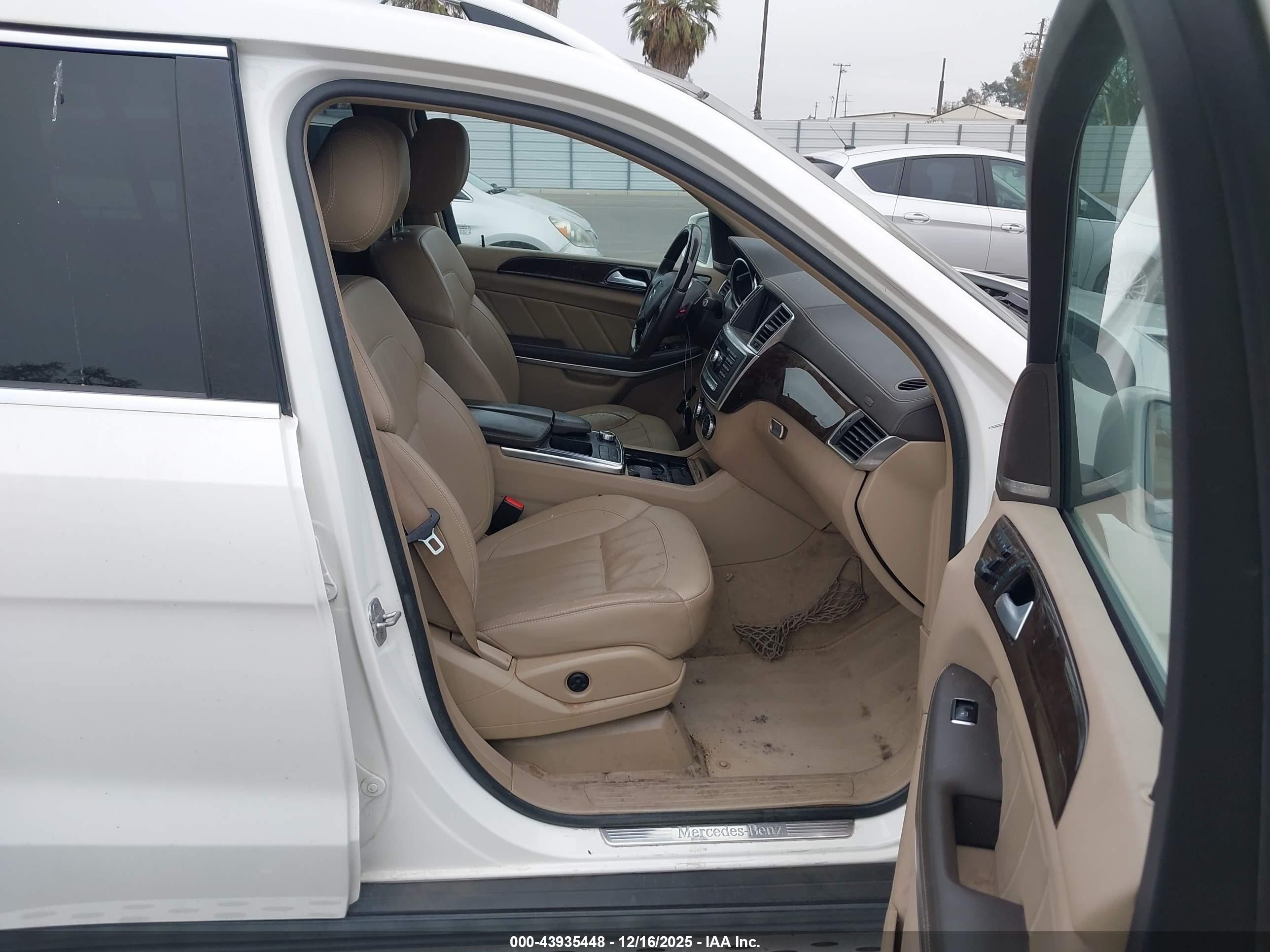 2014 Mercedes-benz Gl 350 Bluetec 4matic White vin: 4JGDF2EE7EA433568