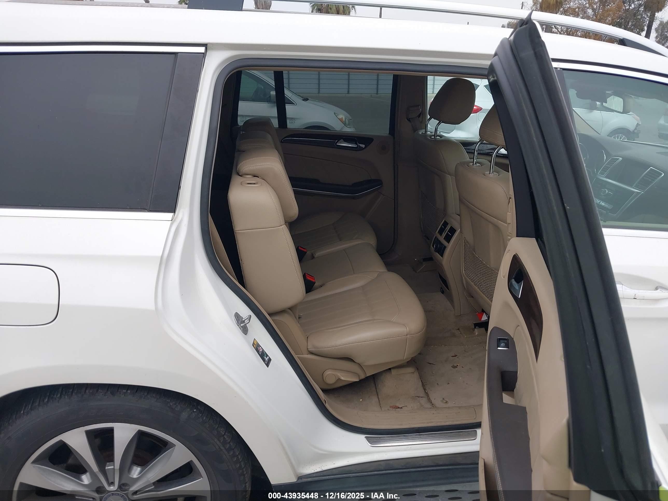 2014 Mercedes-benz Gl 350 Bluetec 4matic White vin: 4JGDF2EE7EA433568