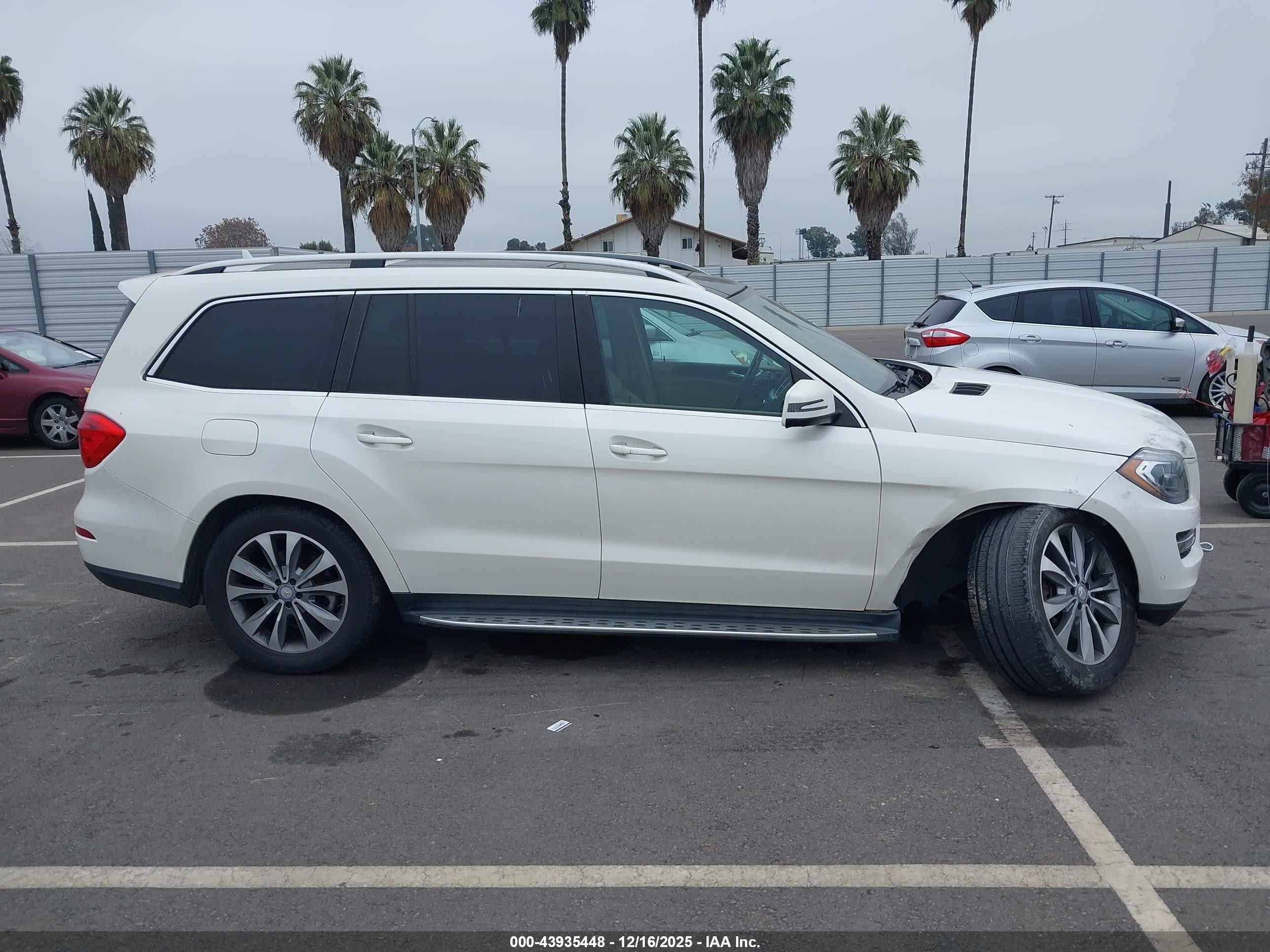 2014 Mercedes-benz Gl 350 Bluetec 4matic White vin: 4JGDF2EE7EA433568