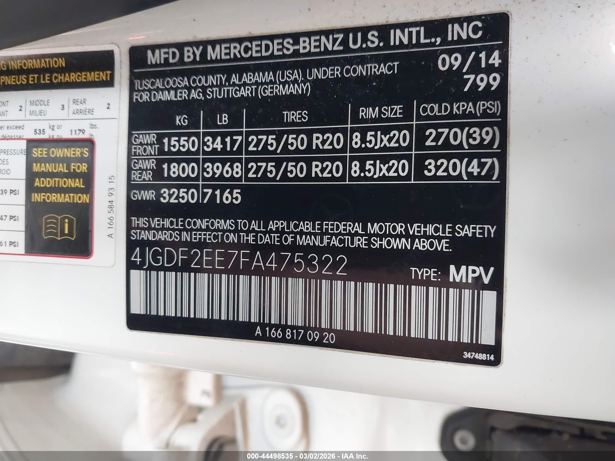 2015 Mercedes-benz Gl 350 Bluetec 4matic Белый vin: 4JGDF2EE7FA475322
