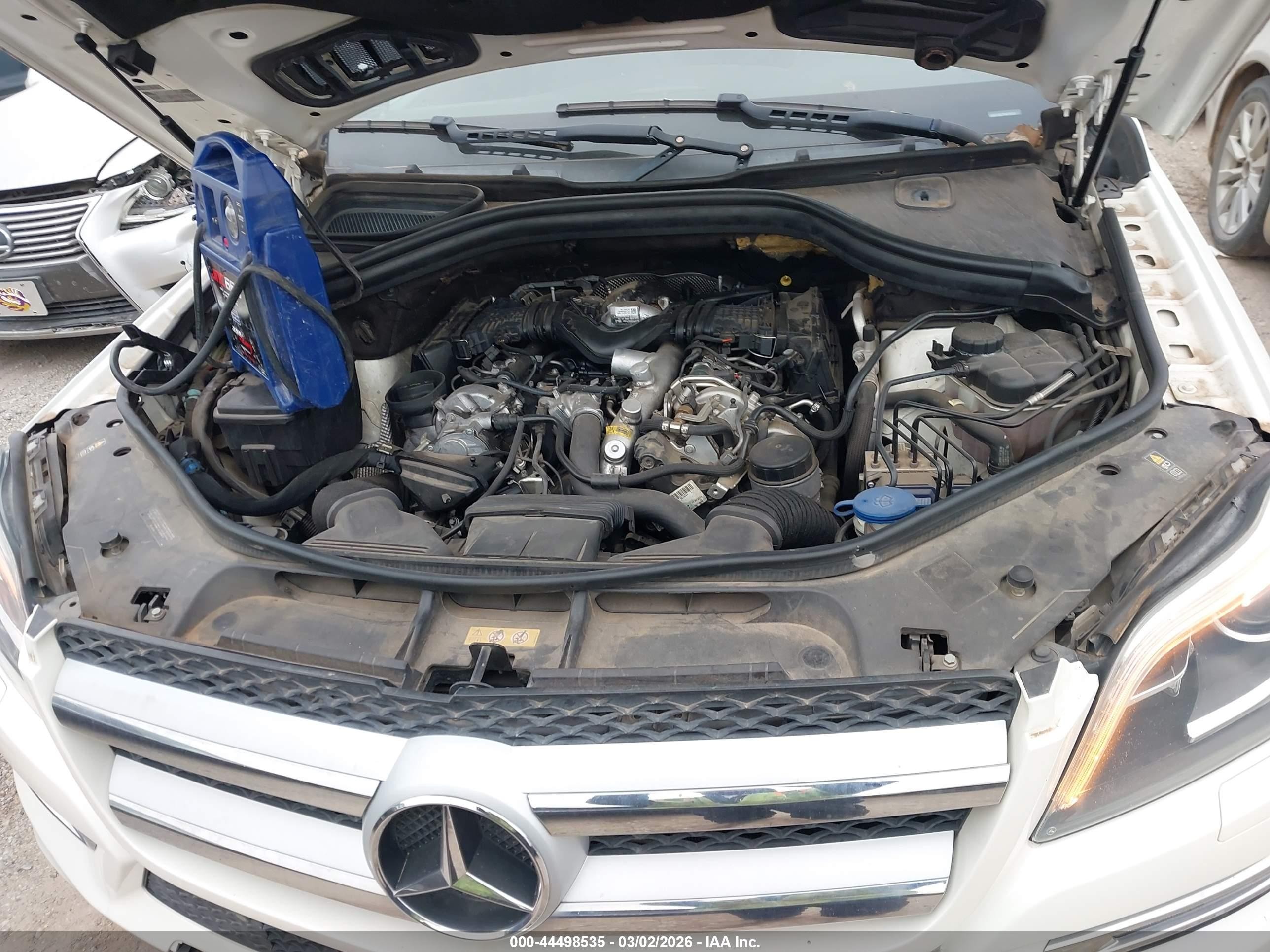 2015 Mercedes-benz Gl 350 Bluetec 4matic Белый vin: 4JGDF2EE7FA475322