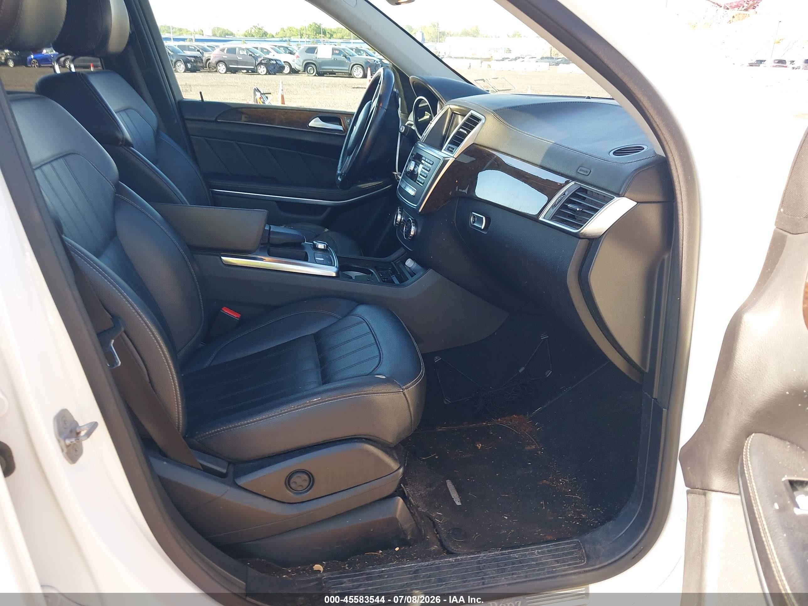 2014 Mercedes-benz Gl 350 Bluetec 4matic White vin: 4JGDF2EE8EA282661