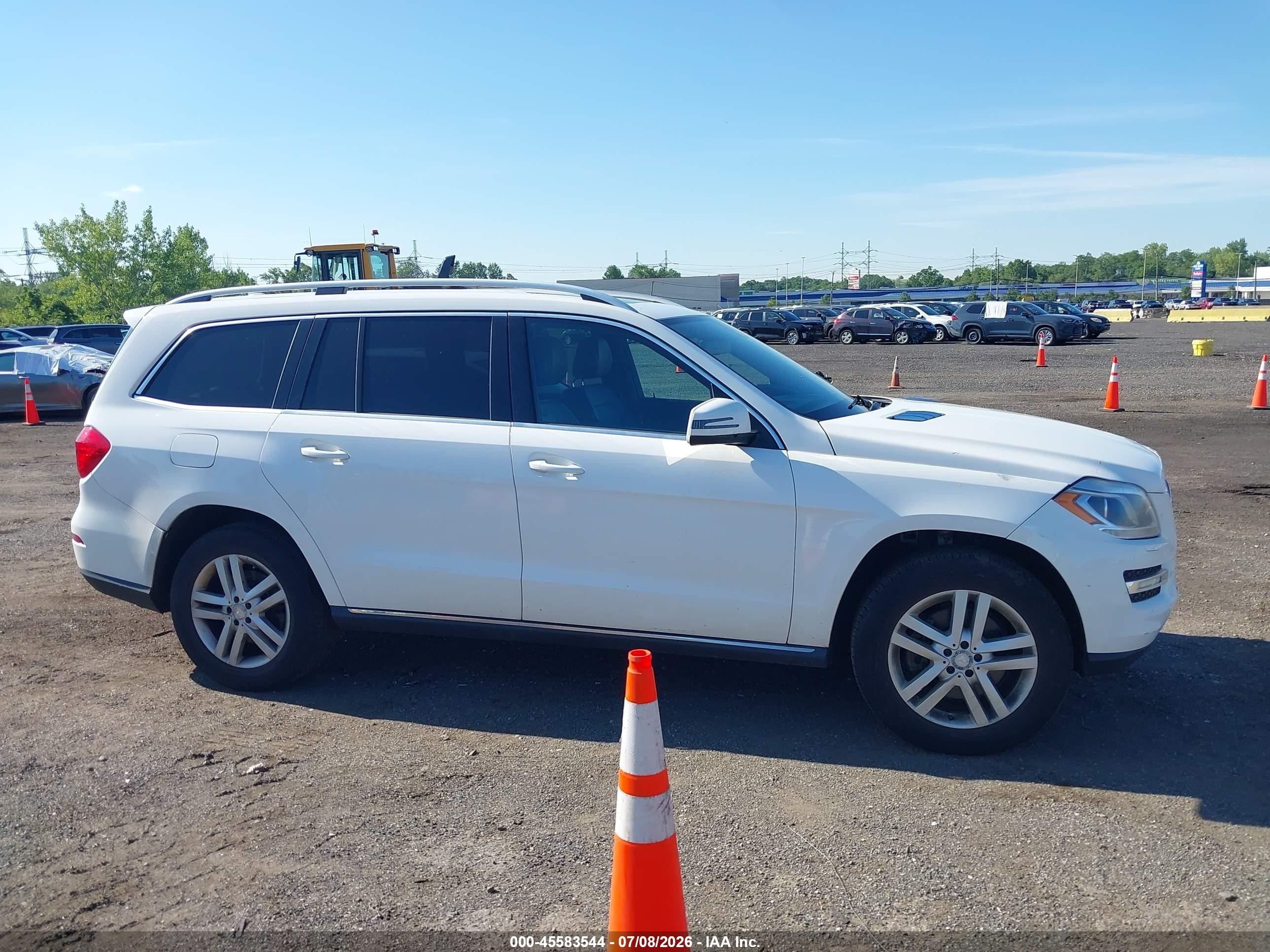 2014 Mercedes-benz Gl 350 Bluetec 4matic White vin: 4JGDF2EE8EA282661