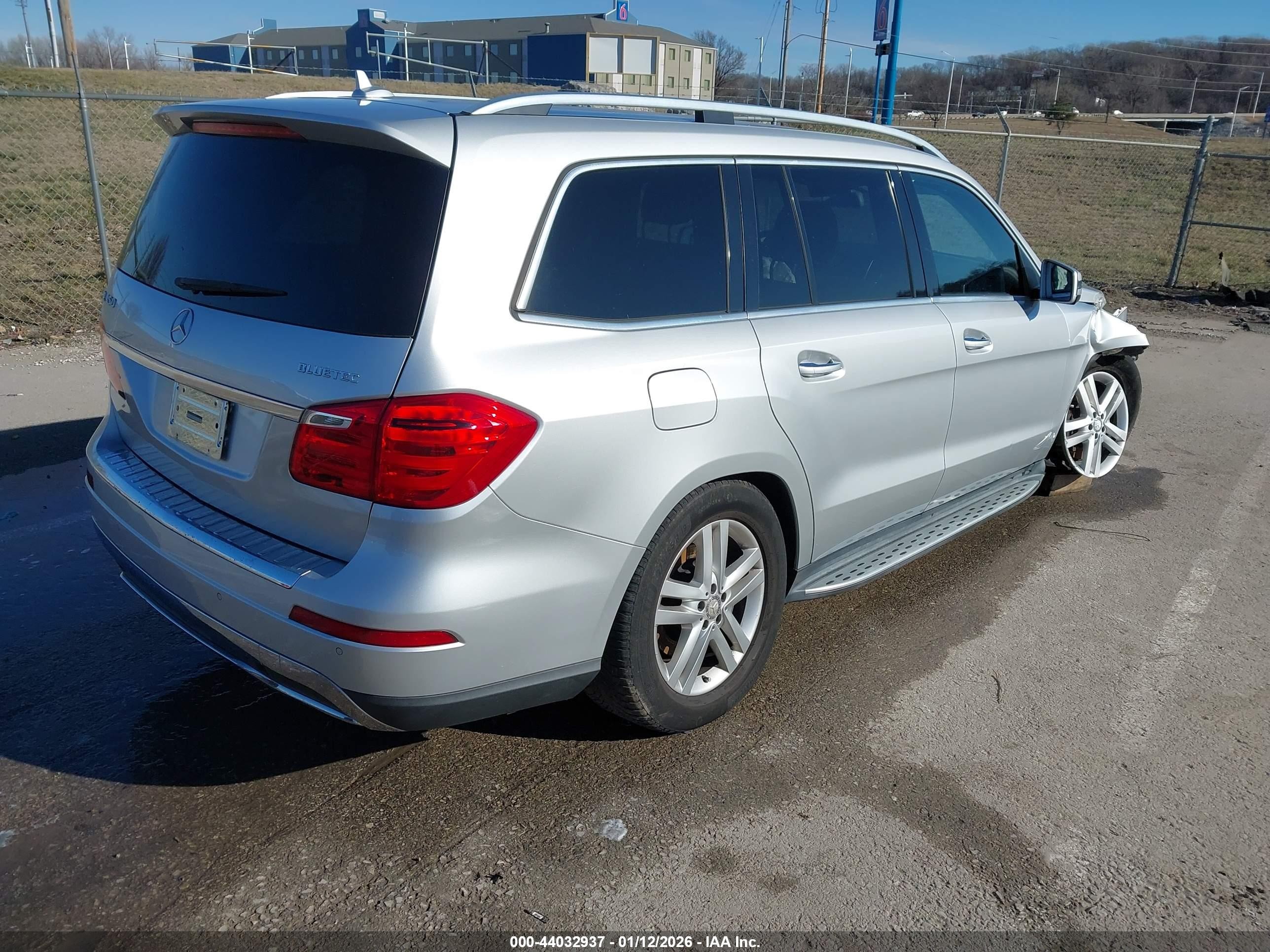 2015 Mercedes-benz Gl 350 Bluetec 4matic Silver vin: 4JGDF2EE8FA541425
