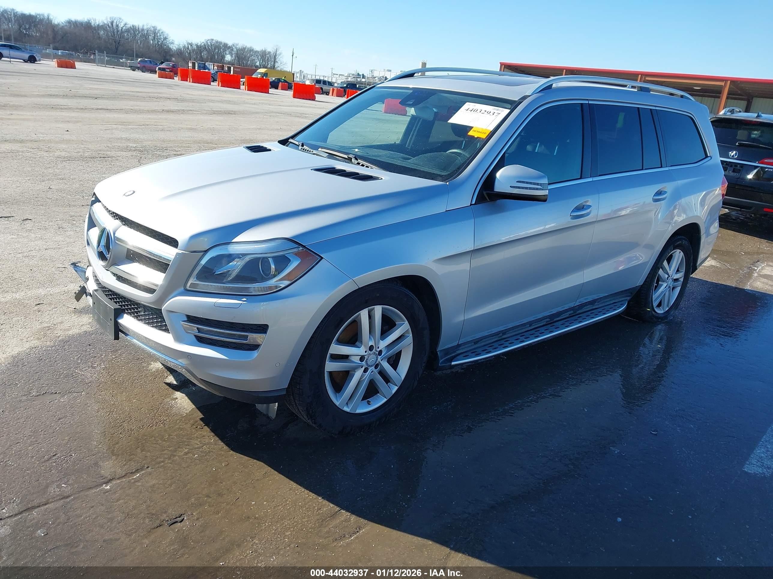 2015 Mercedes-benz Gl 350 Bluetec 4matic Silver vin: 4JGDF2EE8FA541425