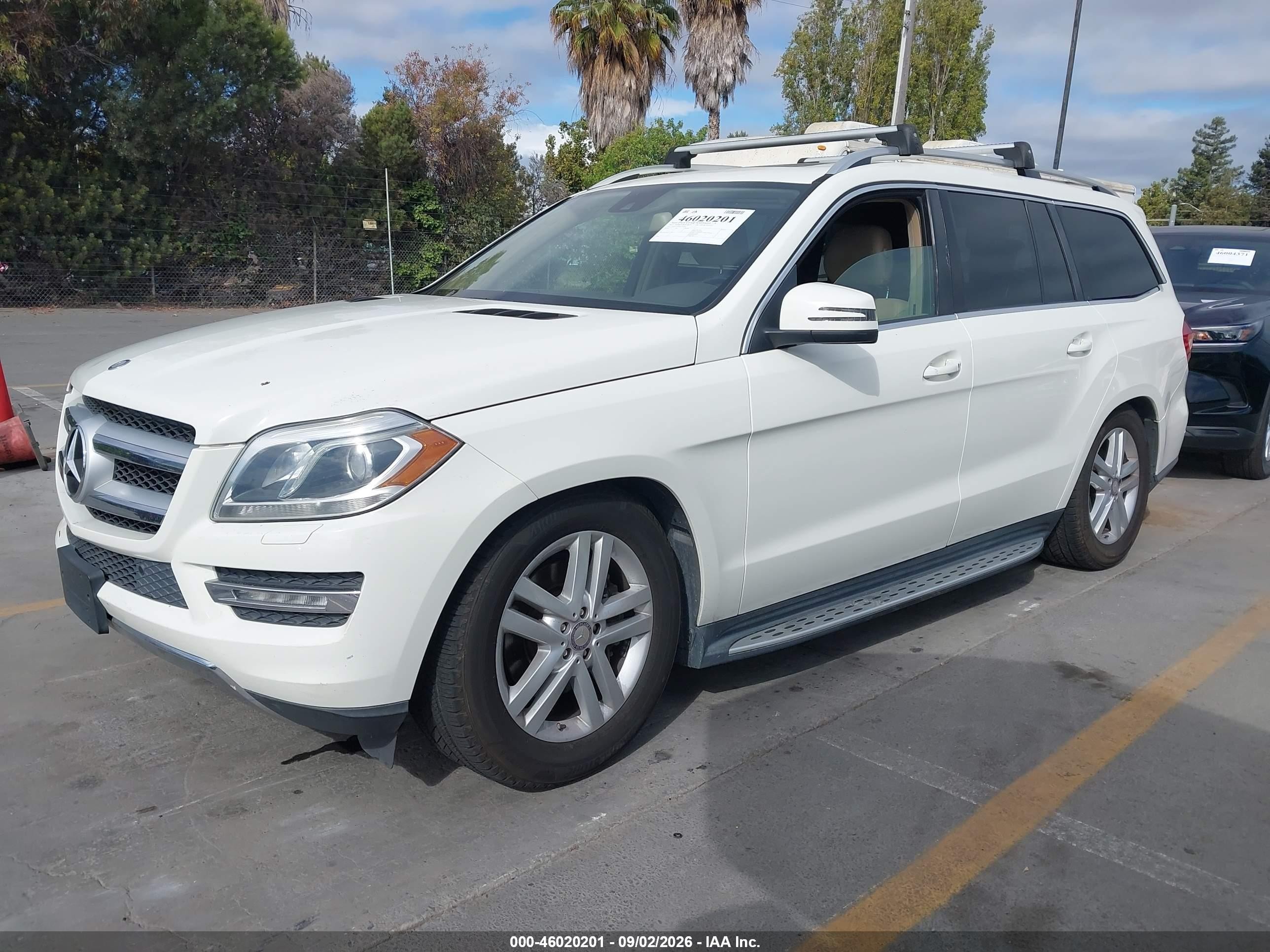 2013 Mercedes-benz Gl 350 Bluetec 4matic Белый vin: 4JGDF2EE9DA141483