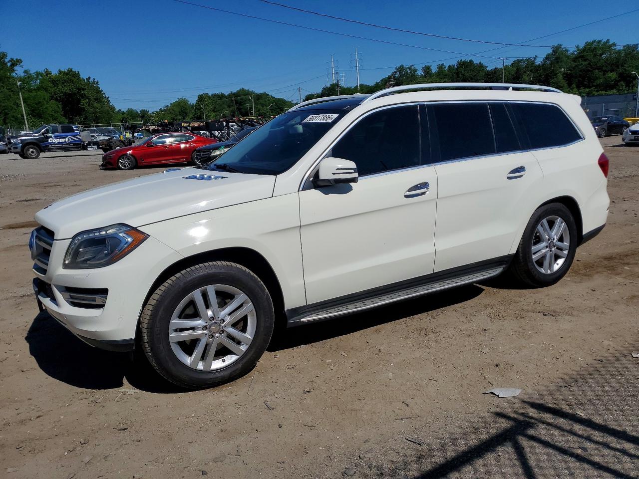 2013 Mercedes-benz Gl 350 Bluetec White vin: 4JGDF2EE9DA190750